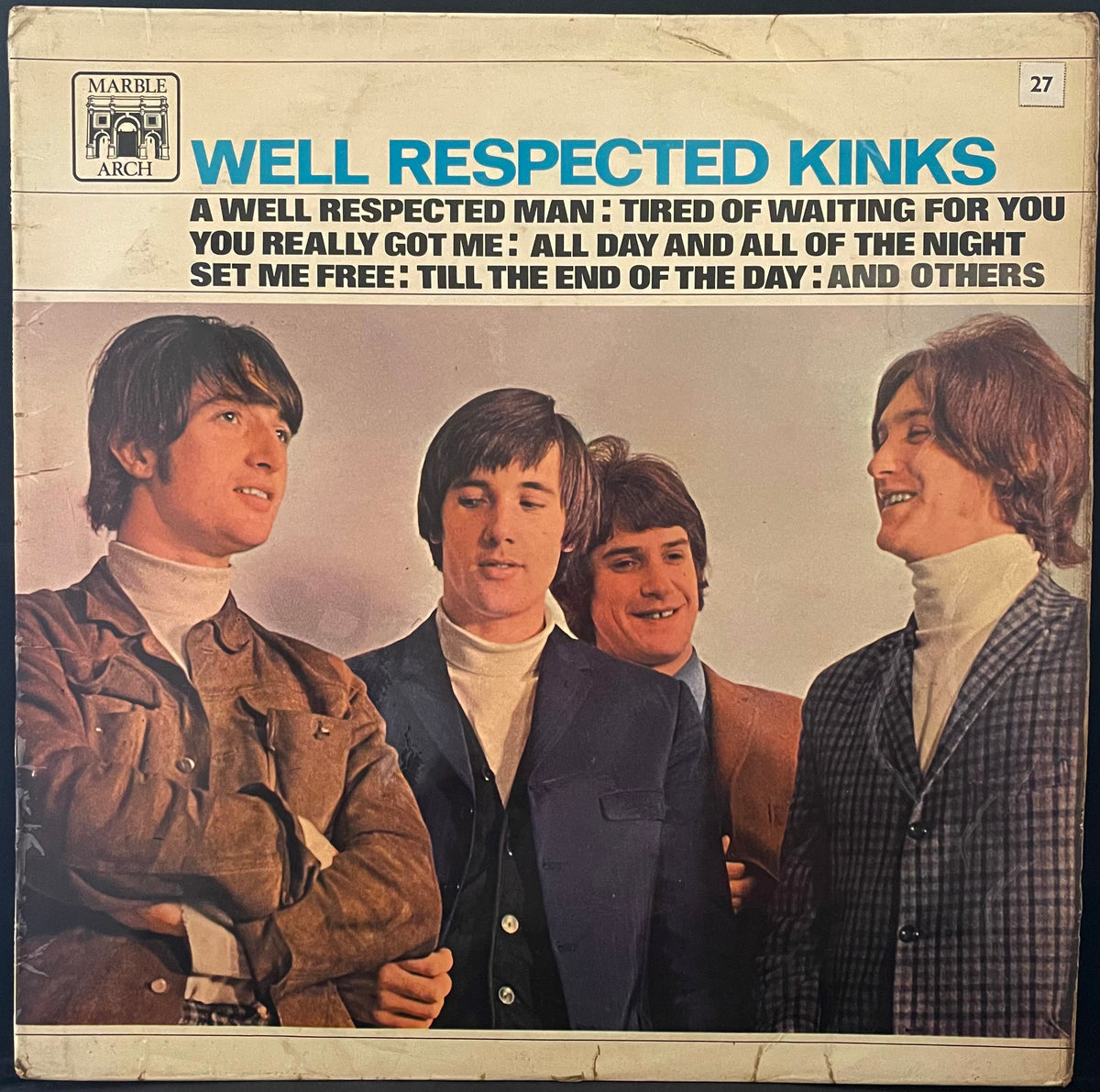 The Kinks – Well Respected Kinks - USED Vinyl 12" LP