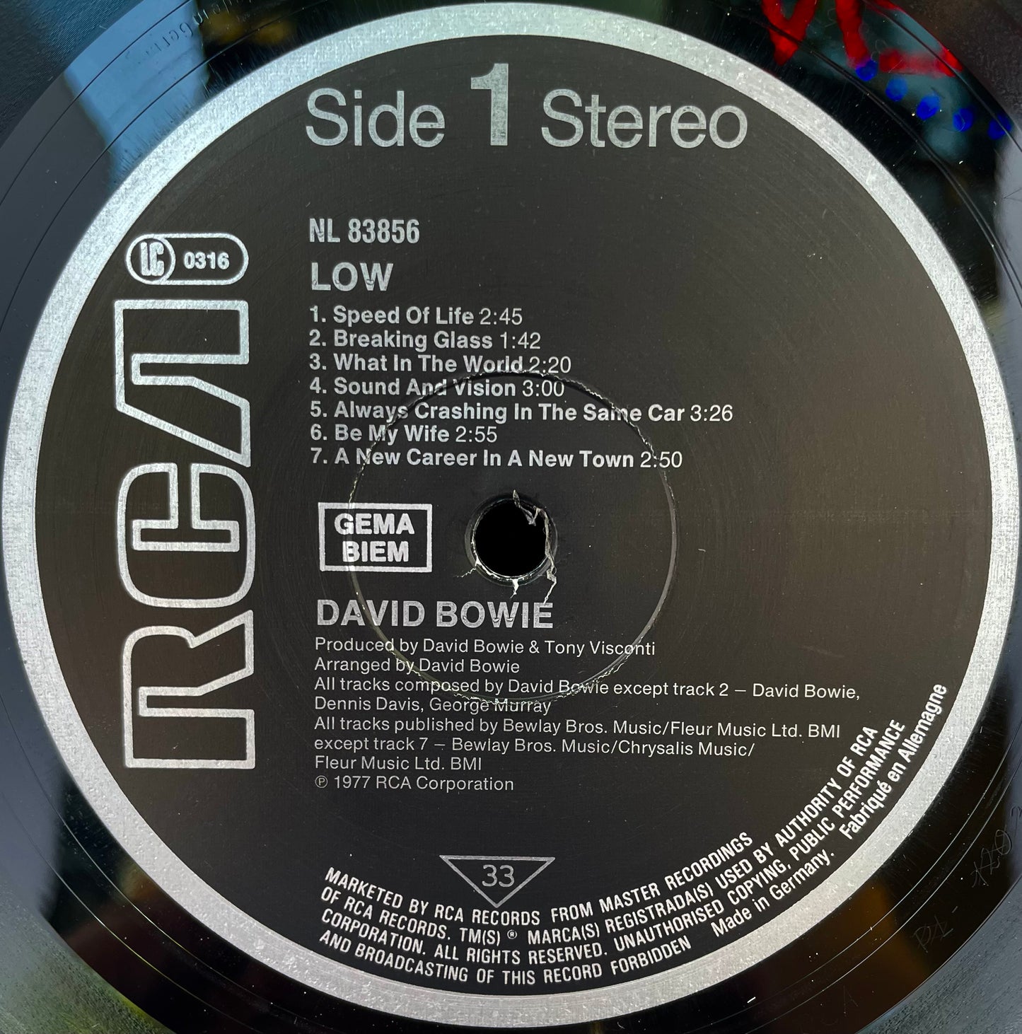 David Bowie – Low - USED Vinyl LP
