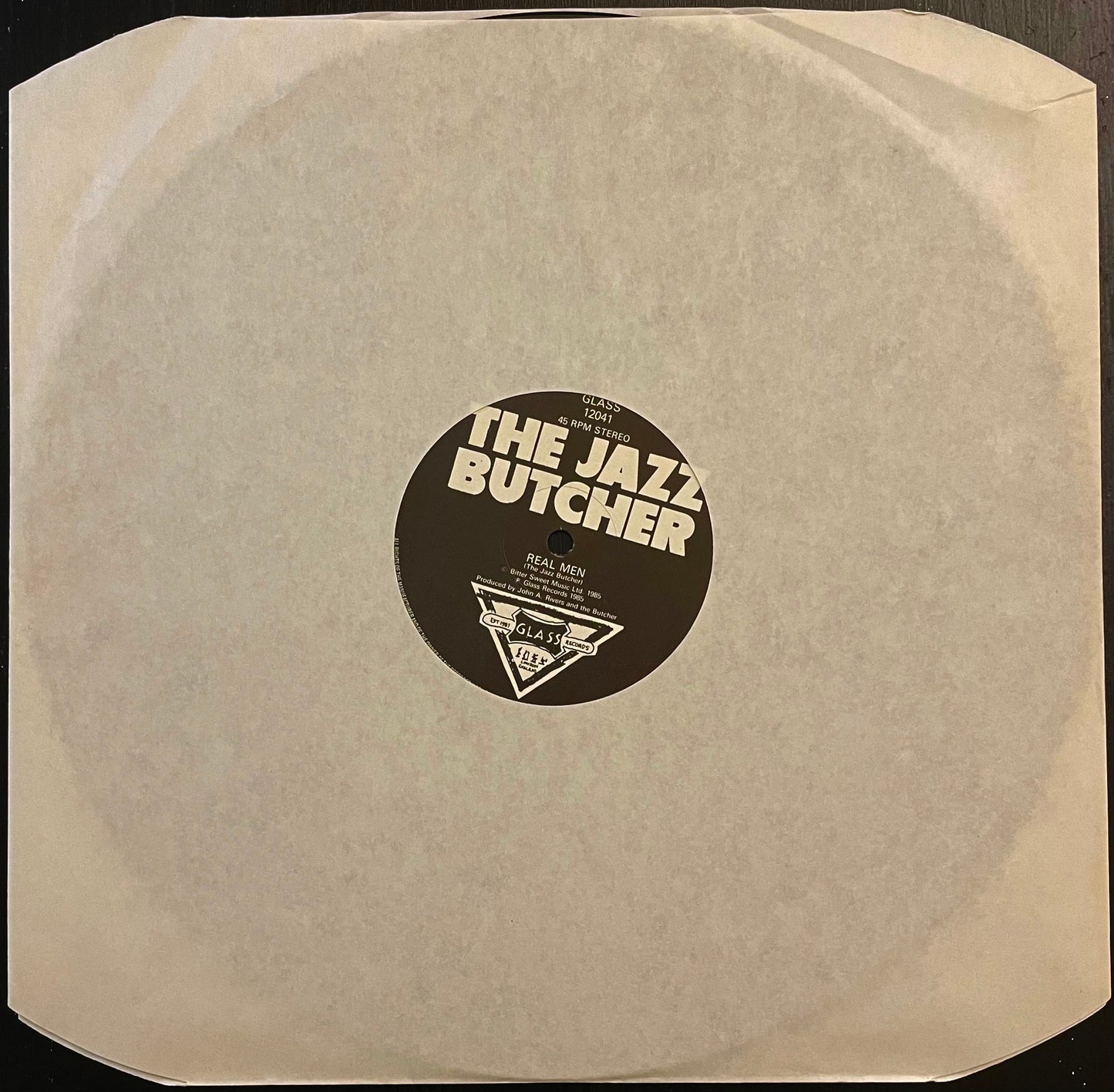 The Jazz Butcher – Real Men - USED Vinyl 12" Single