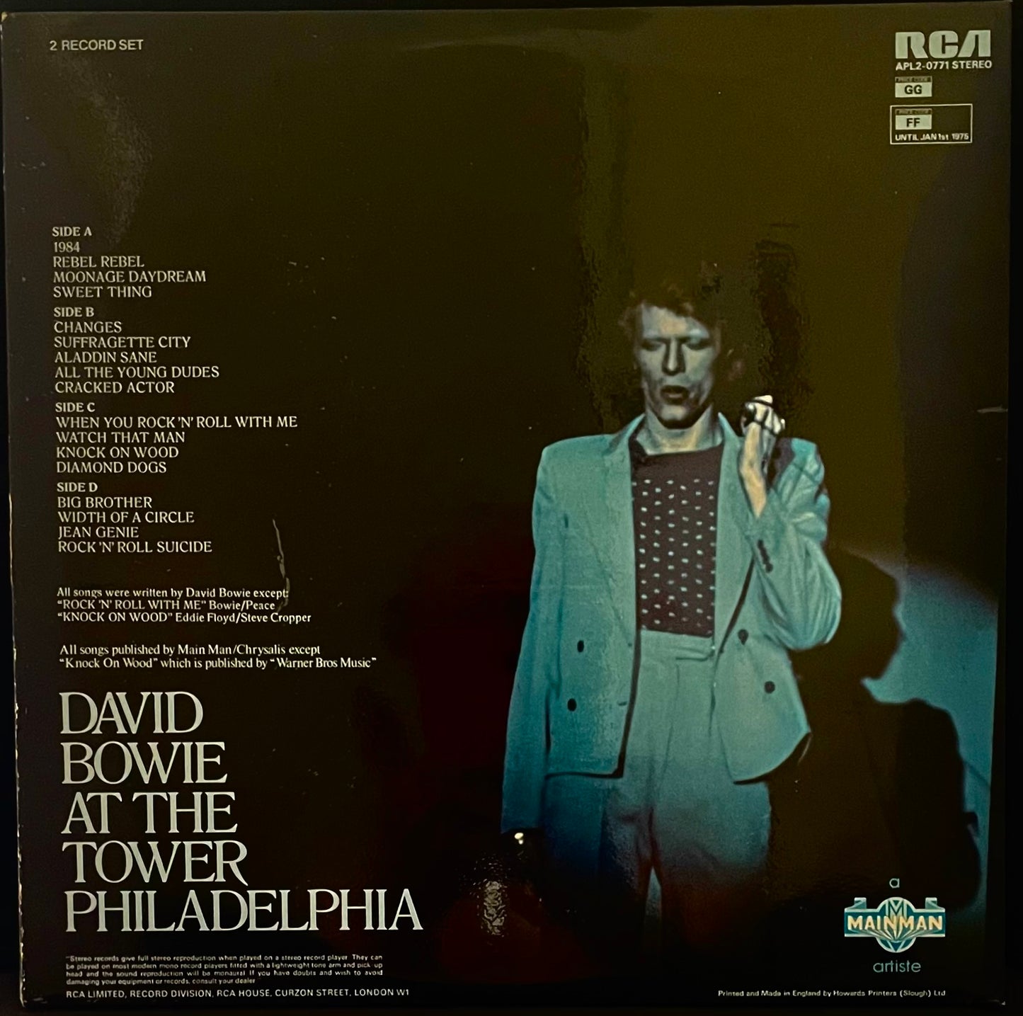 David Bowie – David Live - USED Vinyl 2LP