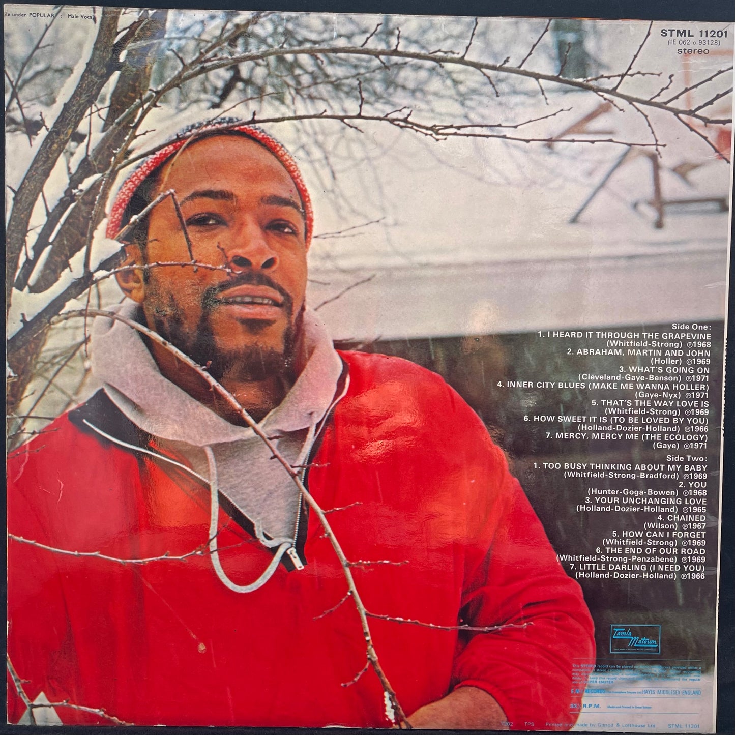 Marvin Gaye – The Hits Of Marvin Gaye - USED Vinyl LP