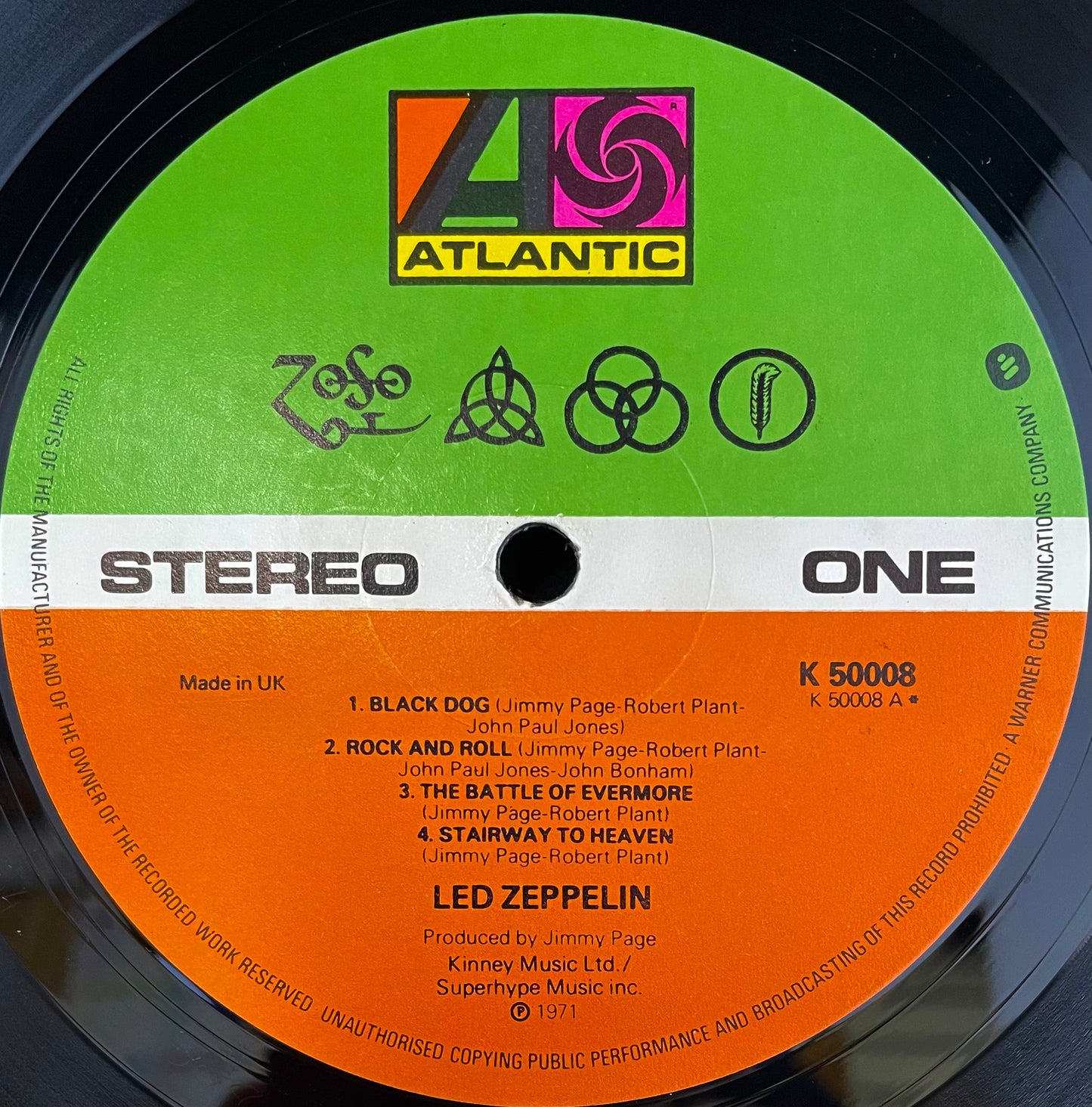 Led Zeppelin – Untitled - USED Vinyl LP