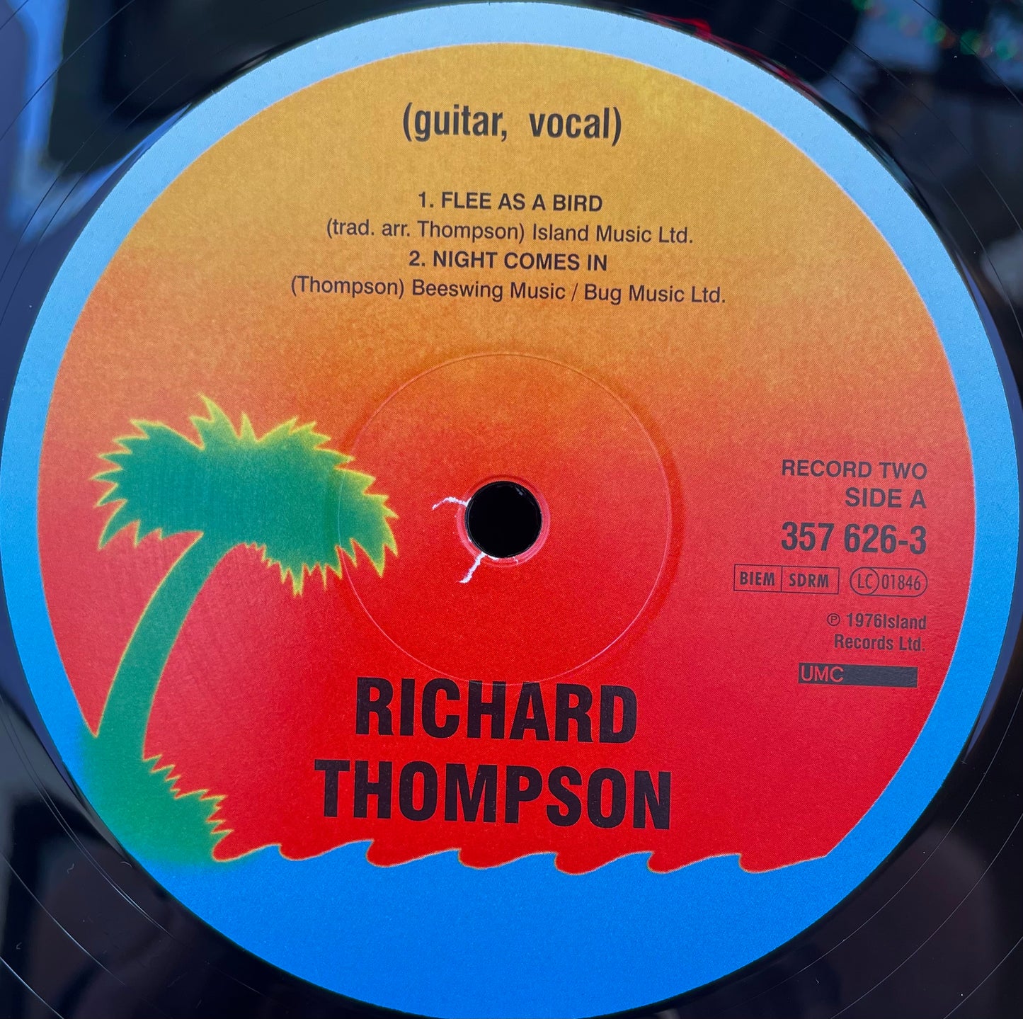 Richard Thompson – (Guitar, Vocal) A Collection Of Unreleased And Rare Material 1967-1976 - USED 180G Vinyl 2LP
