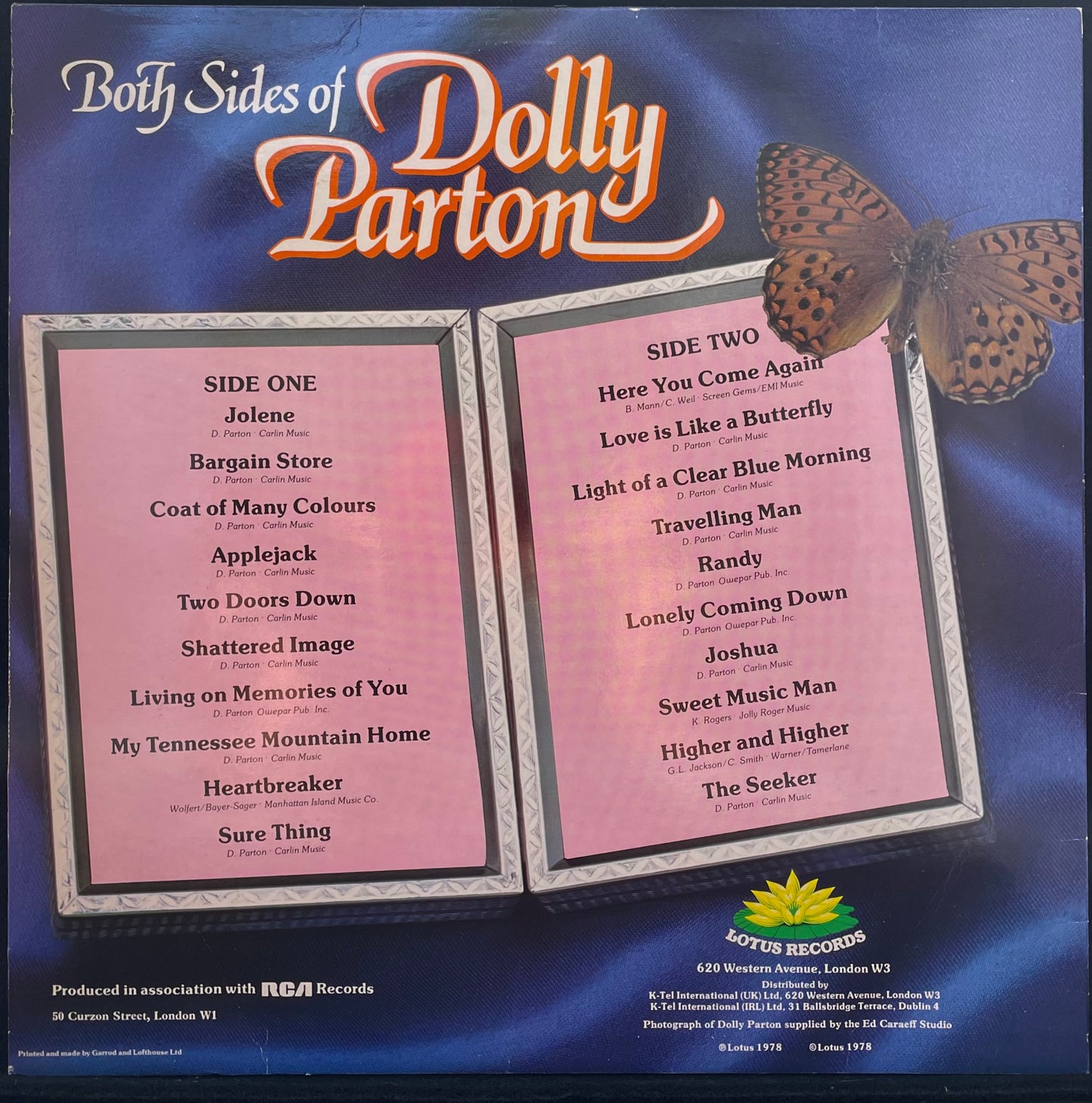 Dolly Parton – Both Sides Of Dolly Parton - USED Vinyl LP