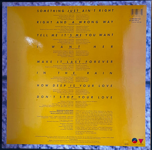 Keith Sweat – Make It Last Forever - USED Vinyl LP