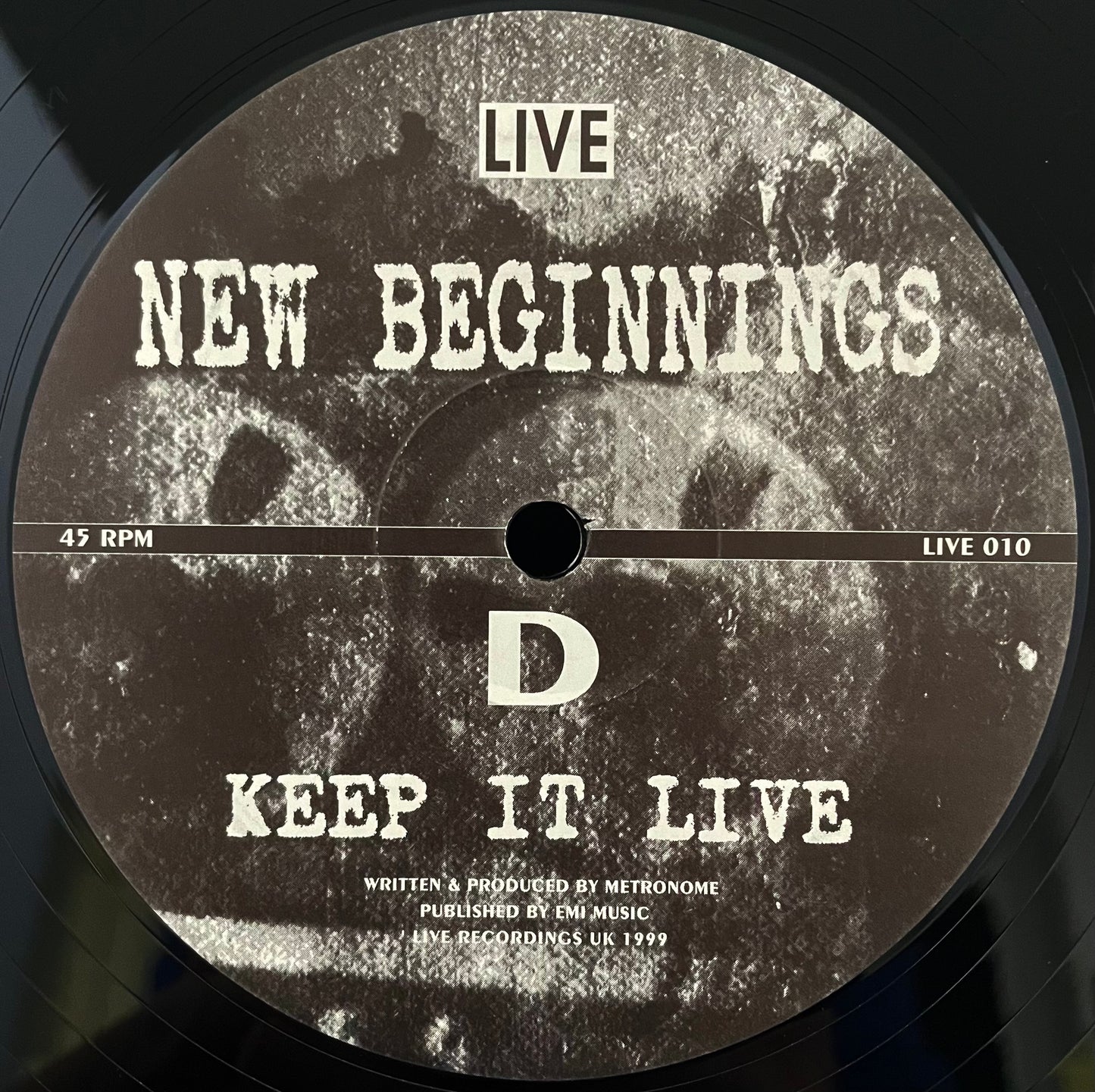 DJ Trend – New Beginnings – USED Vinyl 3x12" Single