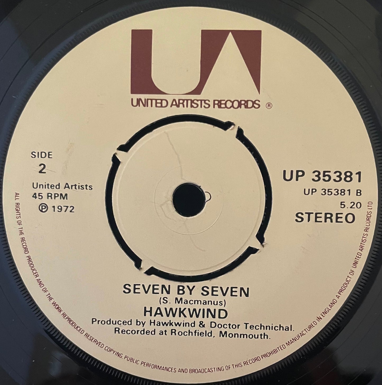 Hawkwind – Silver Machine - USED Vinyl 7" Single