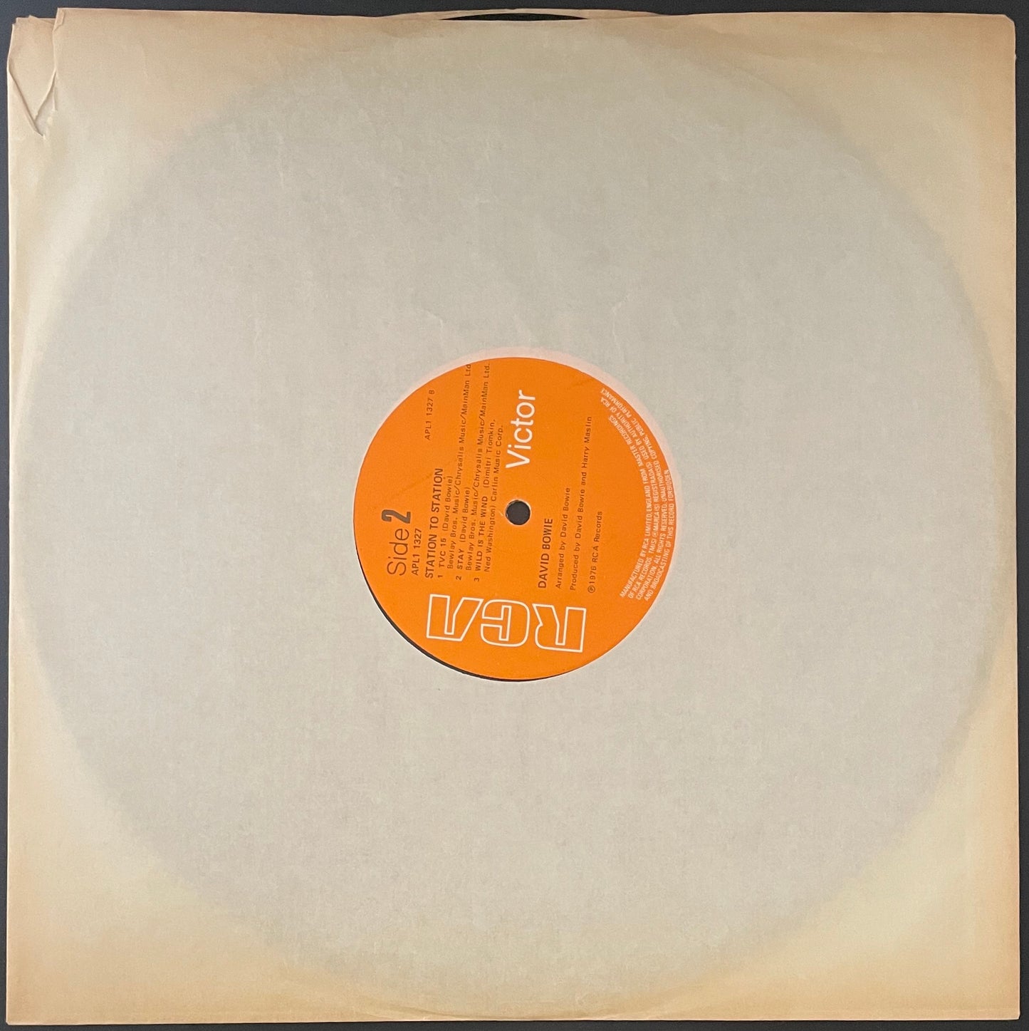 David Bowie – Station To Station - USED Vinyl LP