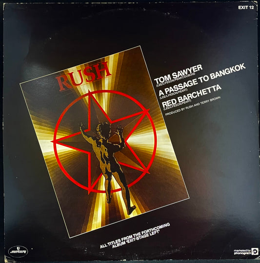 Rush – Live! - USED Vinyl 12" Single