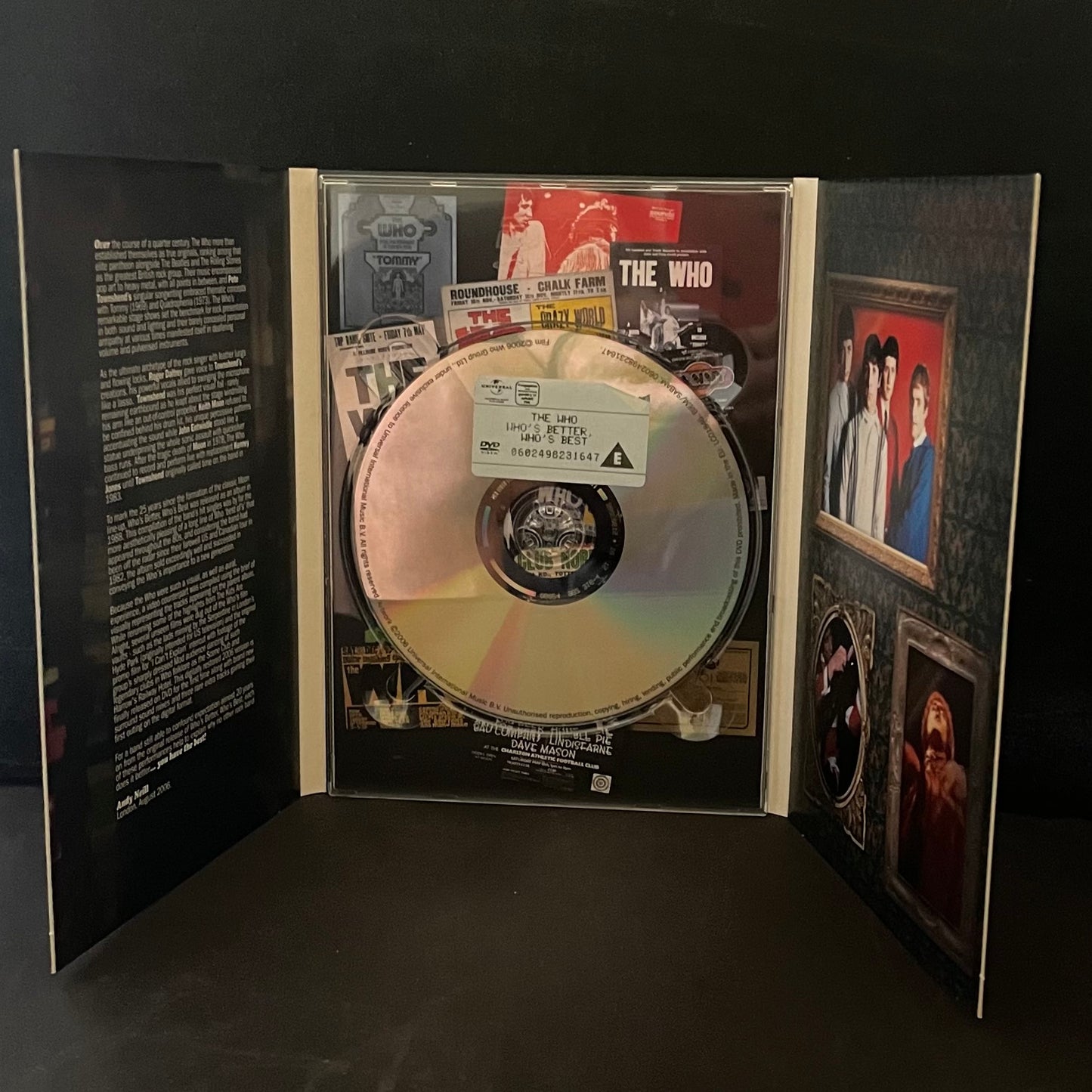 The Who ‎– Then And Now - USED DVD