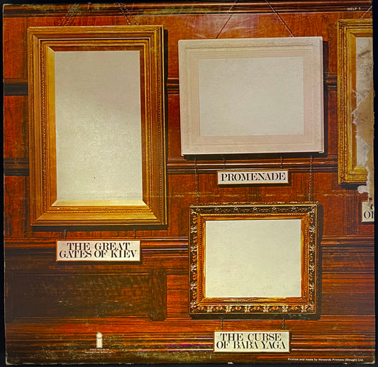 Emerson, Lake & Palmer – Pictures At An Exhibition - USED Vinyl LP