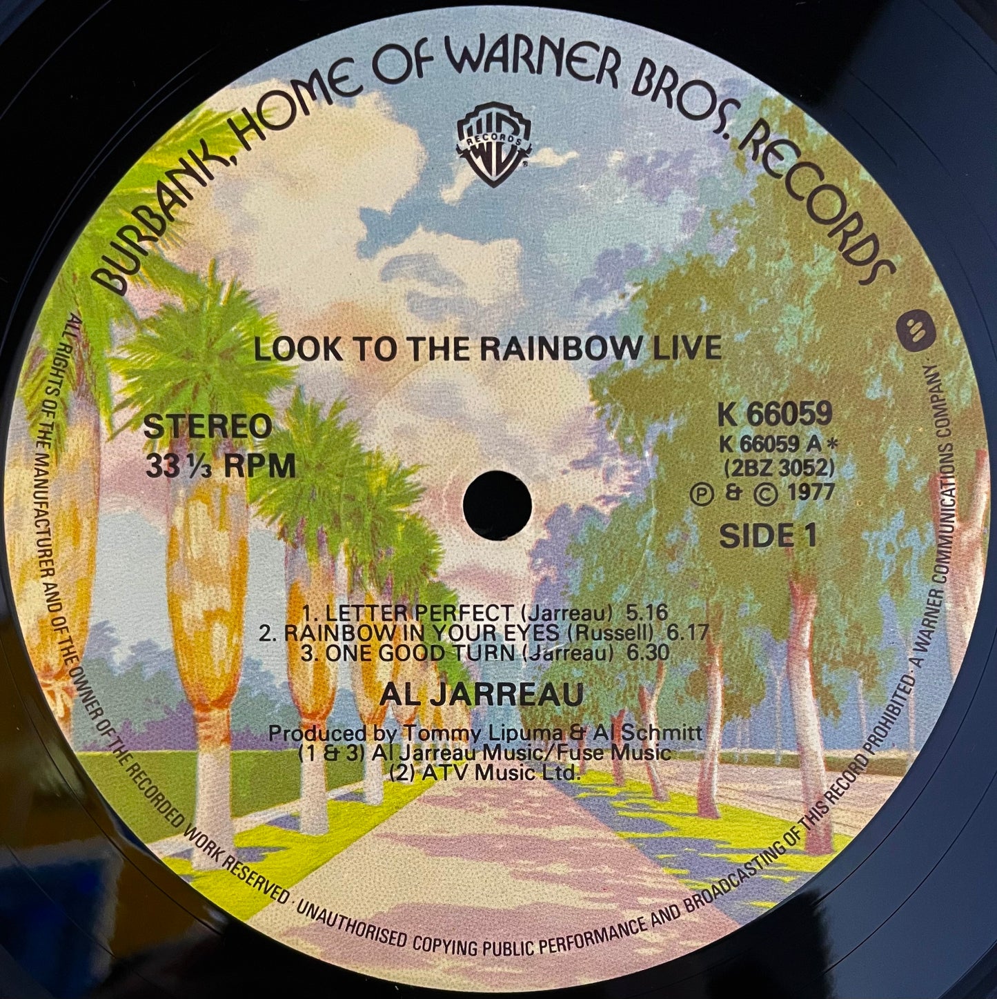 Al Jarreau – Look To The Rainbow - Live In Europe - USED Vinyl 2LP
