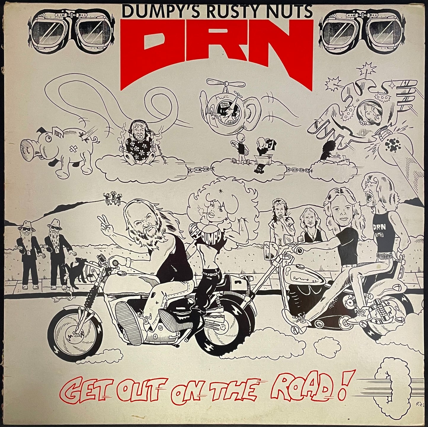 Dumpy's Rusty Nuts – Get Out On The Road! - USED Vinyl LP