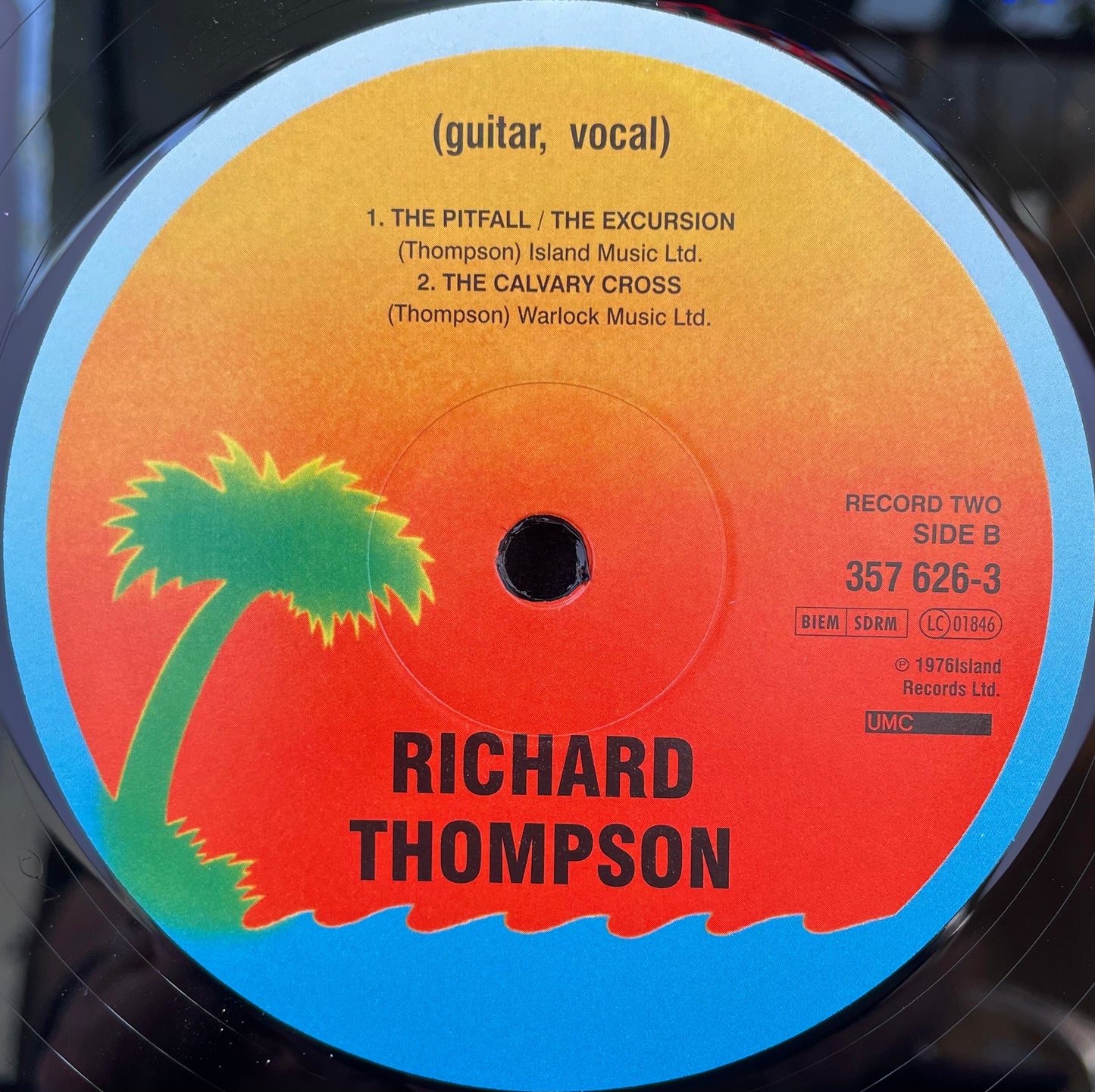 Richard Thompson – (Guitar, Vocal) A Collection Of Unreleased And Rare Material 1967-1976 - USED 180G Vinyl 2LP