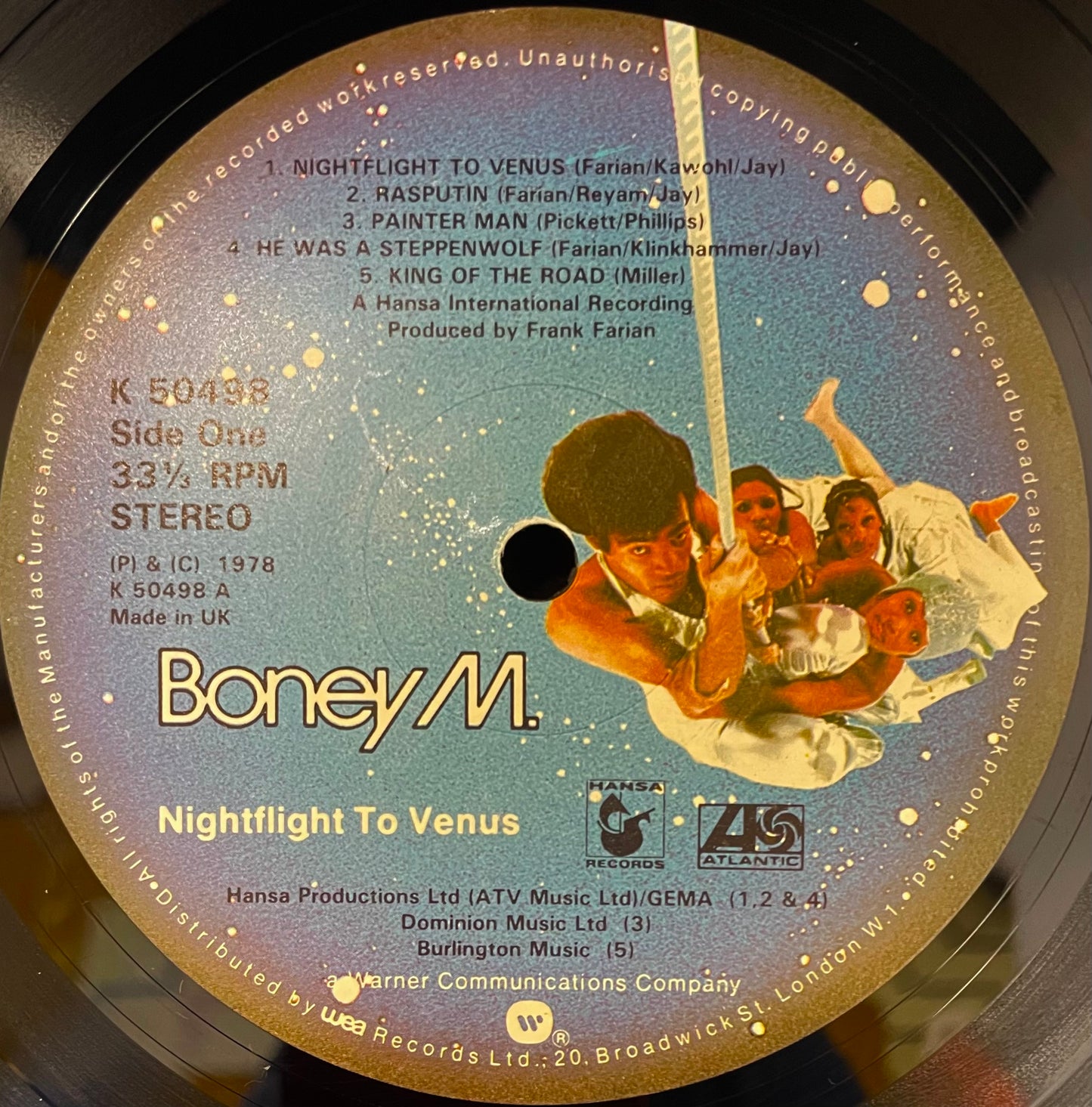 Boney M. – Nightflight To Venus - USED Vinyl LP