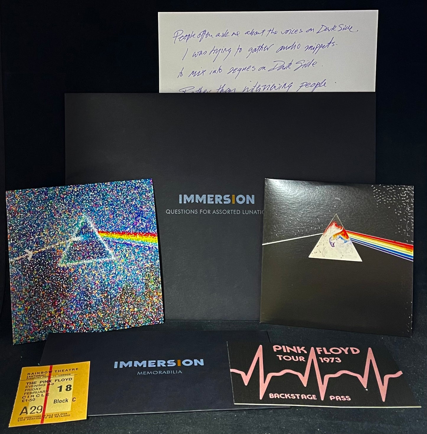 Pink Floyd – The Dark Side Of The Moon - Immersion Box Set - USED Limited Collectors' Edition 3CD+2DVD+Blu-ray Box Set