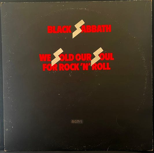 Black Sabbath – We Sold Our Soul For Rock 'N' Roll - USED Vinyl 2LP