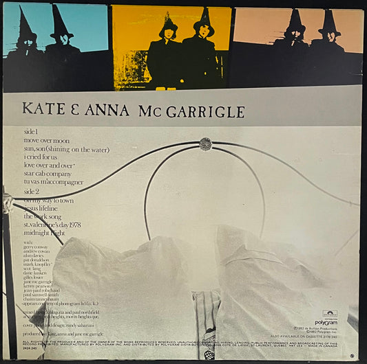 Kate & Anna Mc Garrigle – Love Over And Over - USED Vinyl LP