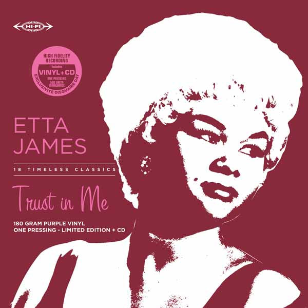 Etta James LP front cover