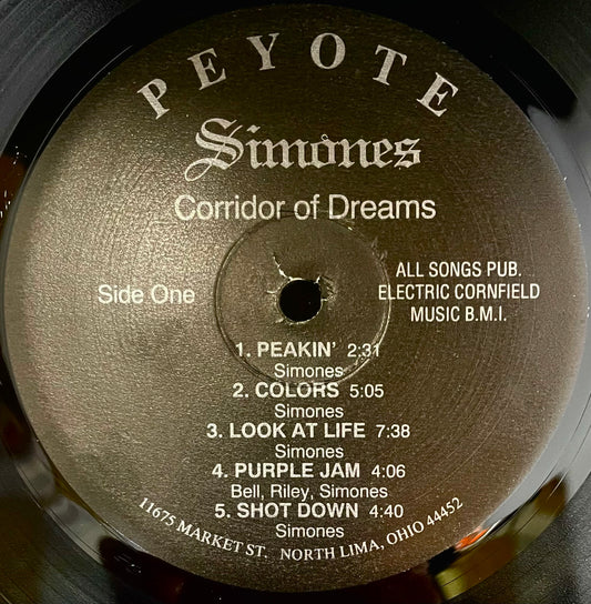 Simones – Corridor Of Dreams - USED Vinyl LP