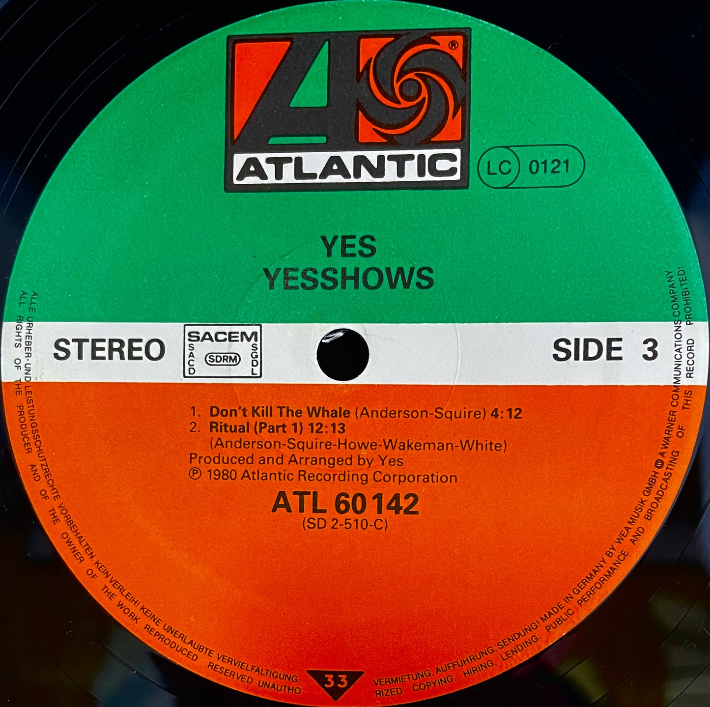 Yes – Yesshows - USED Vinyl 2LP