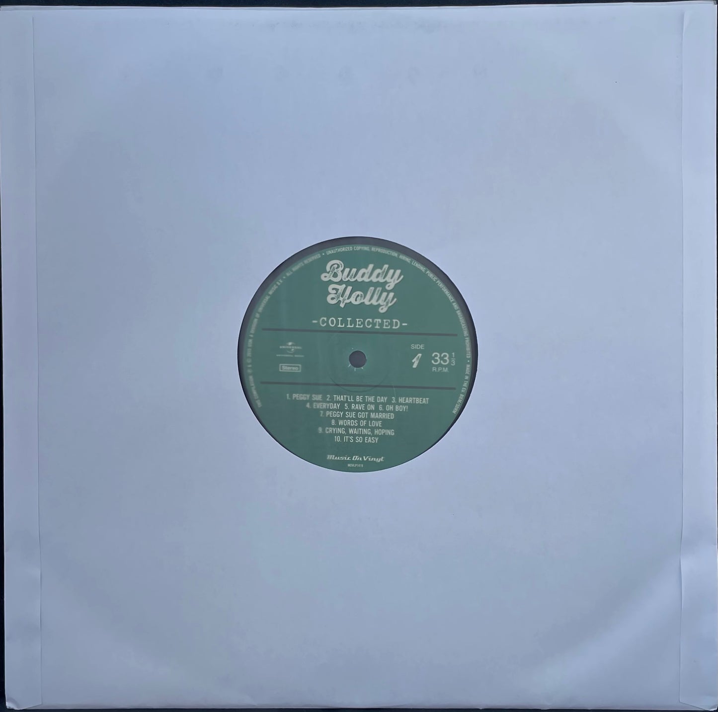 Buddy Holly – Collected - USED 180G Vinyl 3LP Set