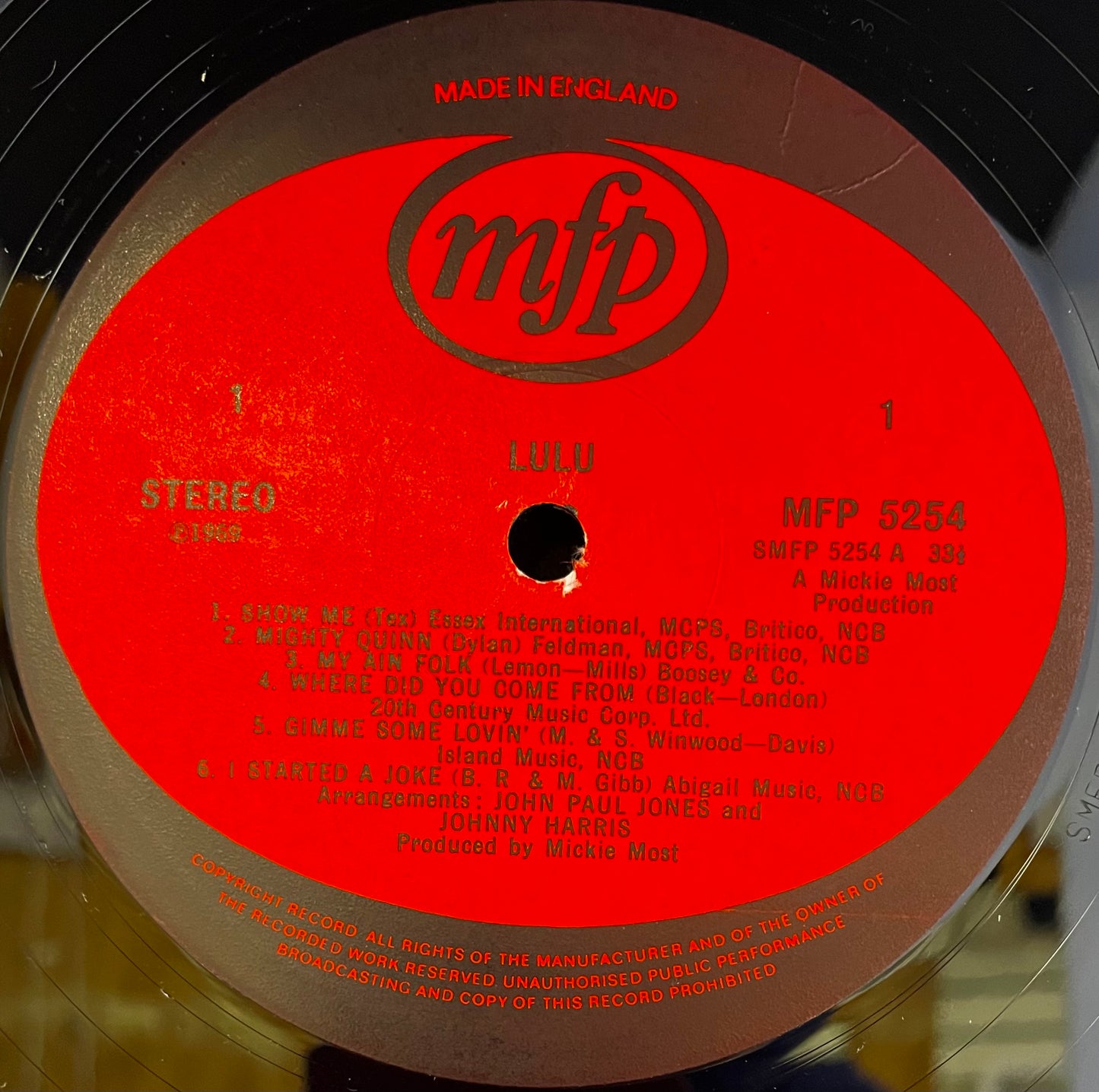 Lulu – The Most Of Lulu (Volume 2) - USED Vinyl LP