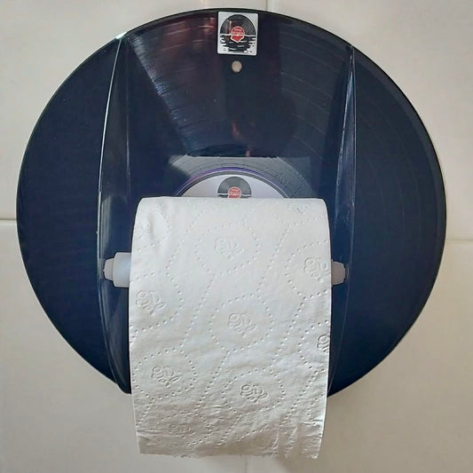 The ‘Vinyl Nirvana’ Vinyl Record Toilet Roll Holder