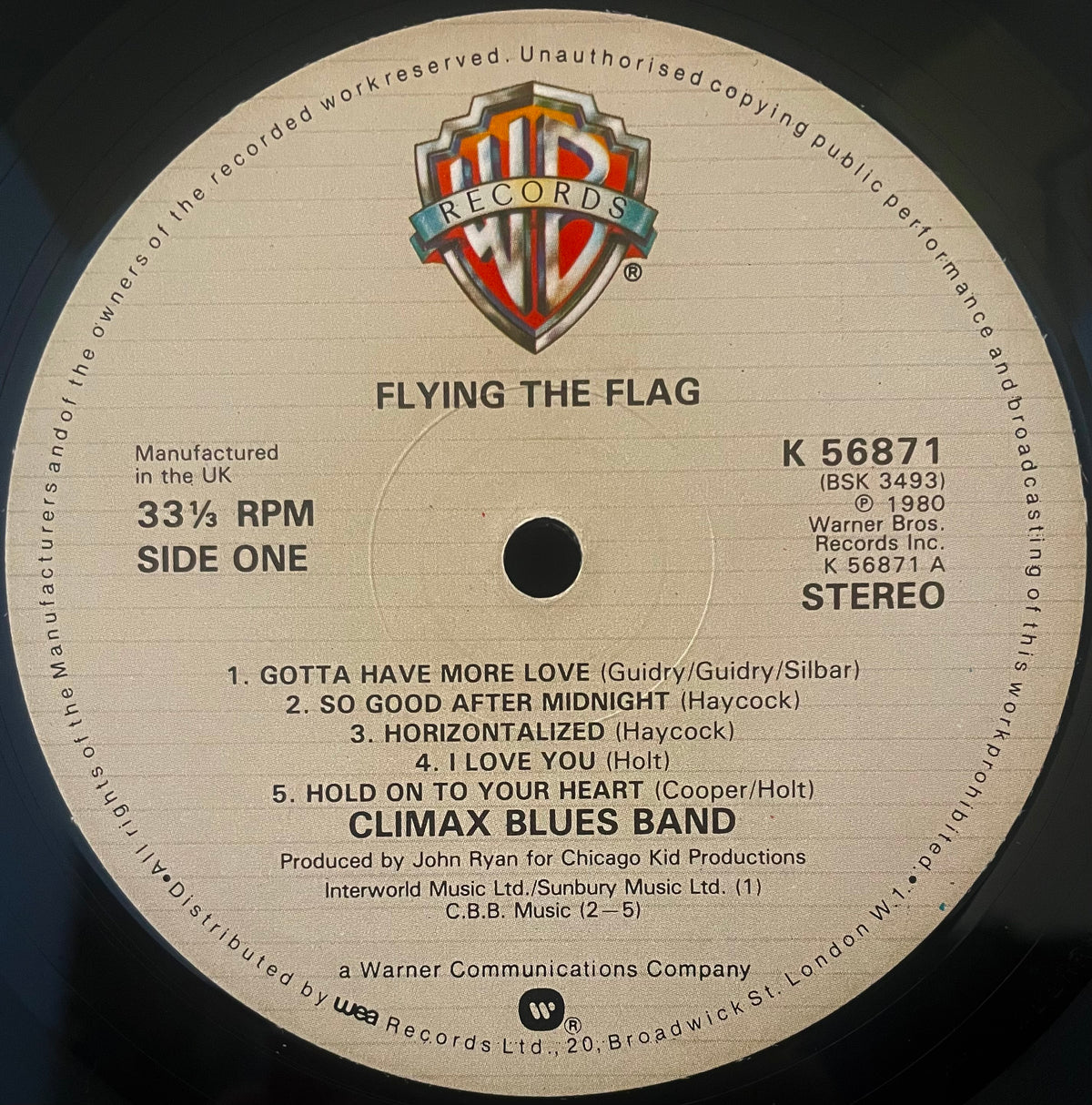 Climax Blues Band – Flying The Flag - USED Vinyl LP