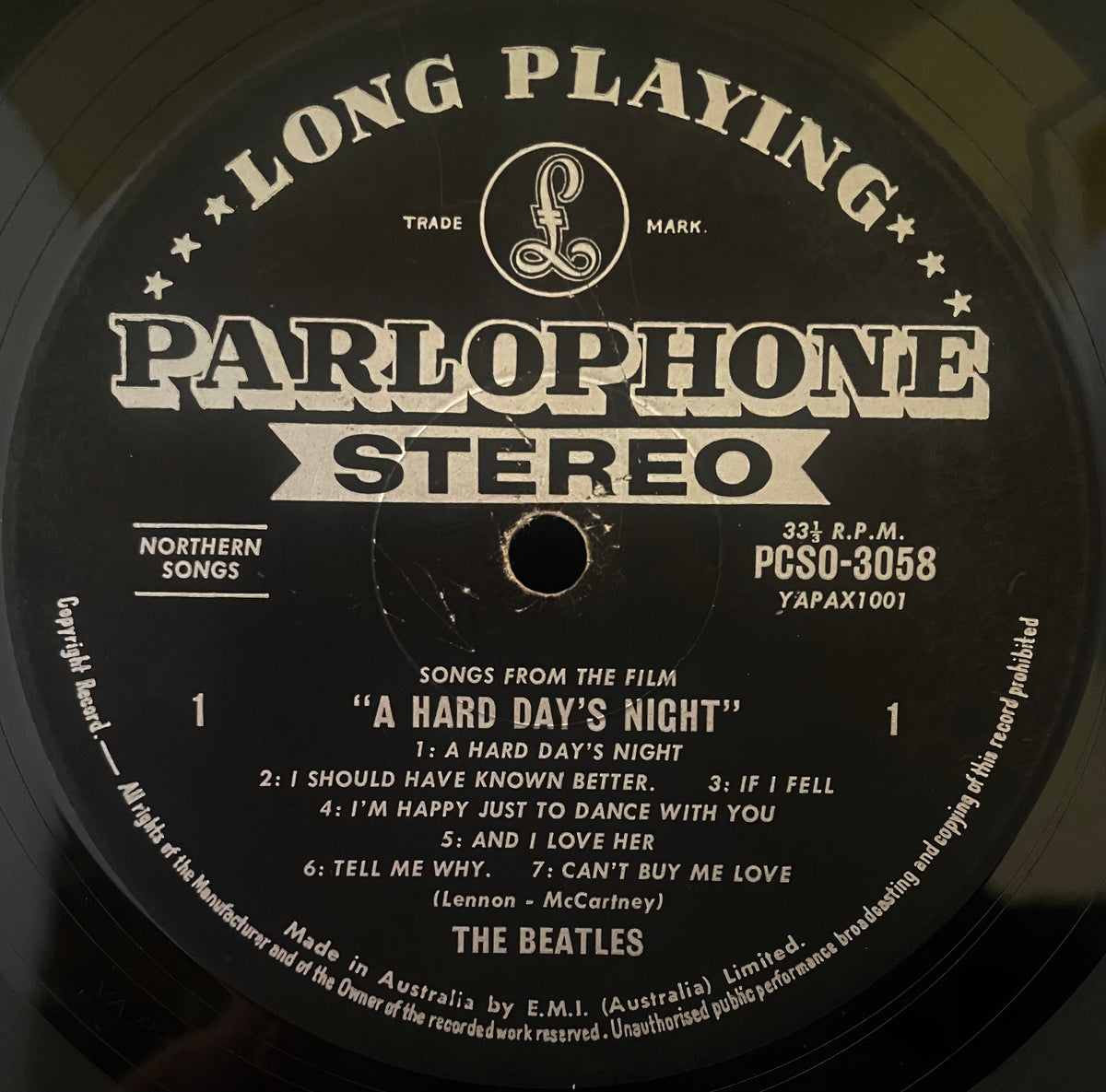 The Beatles – A Hard Day's Night - USED Vinyl LP