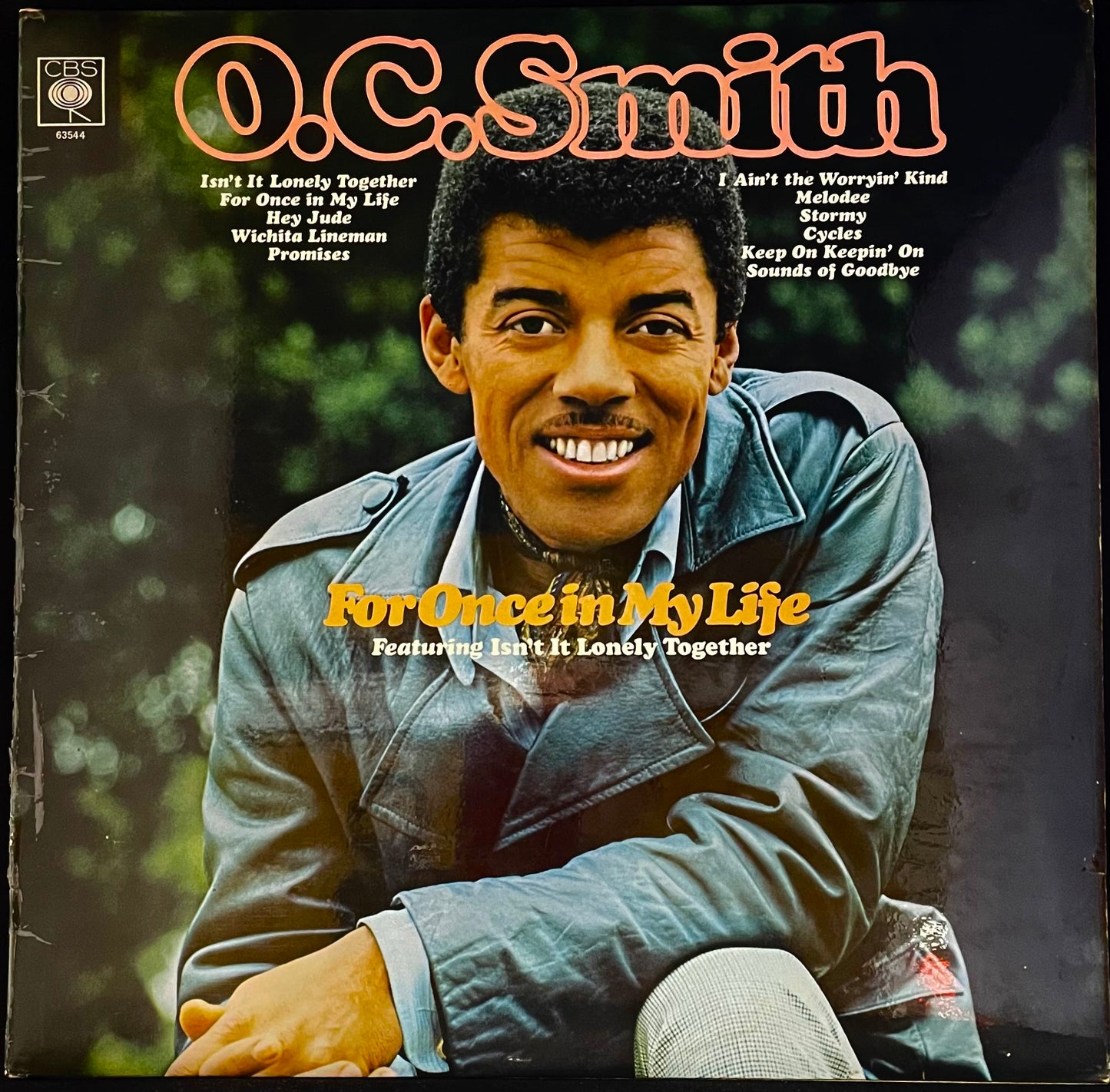 O. C. Smith – For Once In My Life - USED Vinyl LP