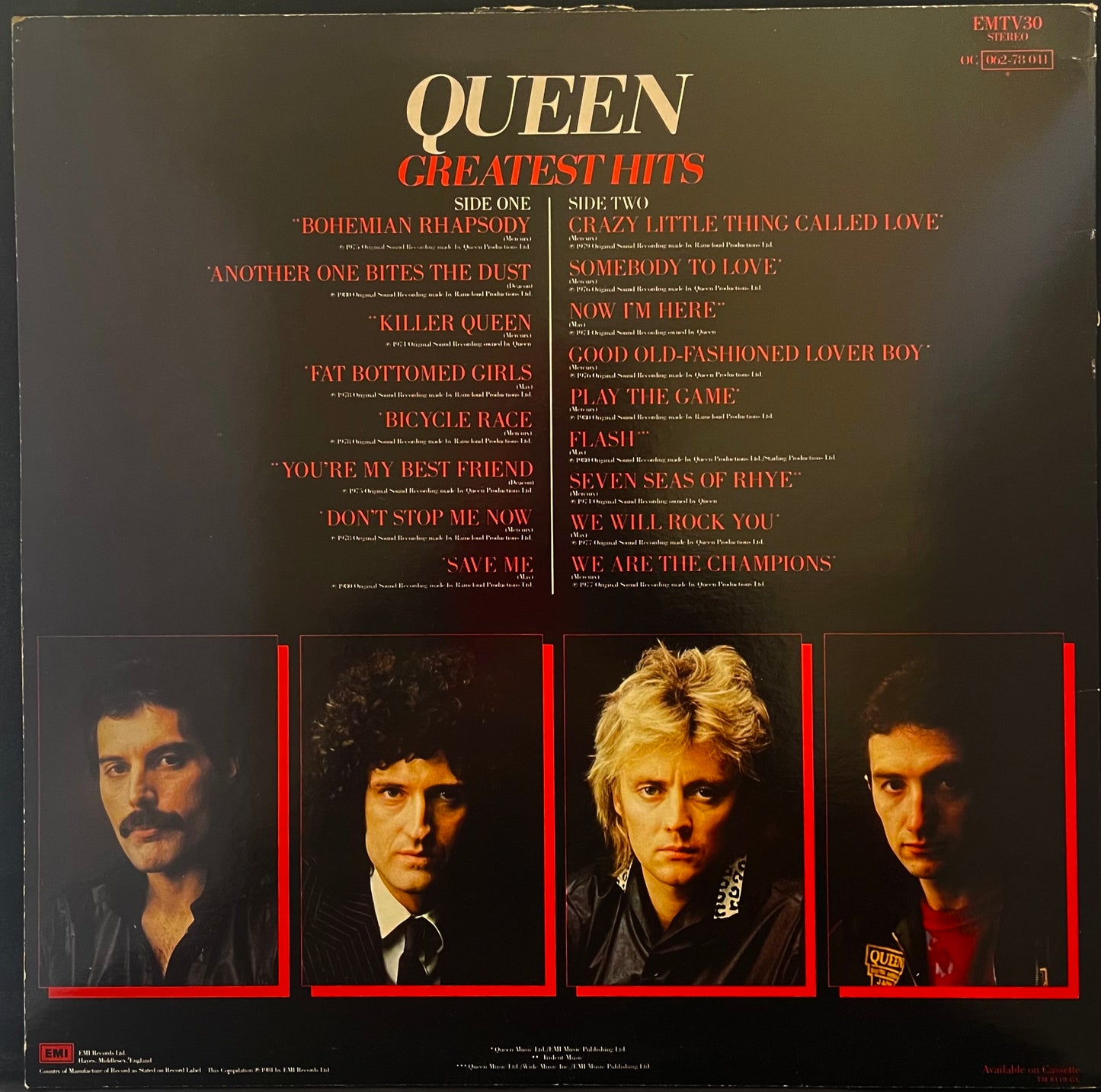 Queen – Greatest Hits - USED Vinyl LP