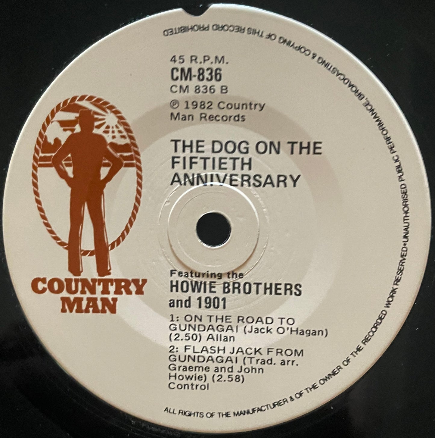 The Howie Brothers – The Dog On The Tucker Box Fiftieth Anniversary - USED Vinyl 7" EP