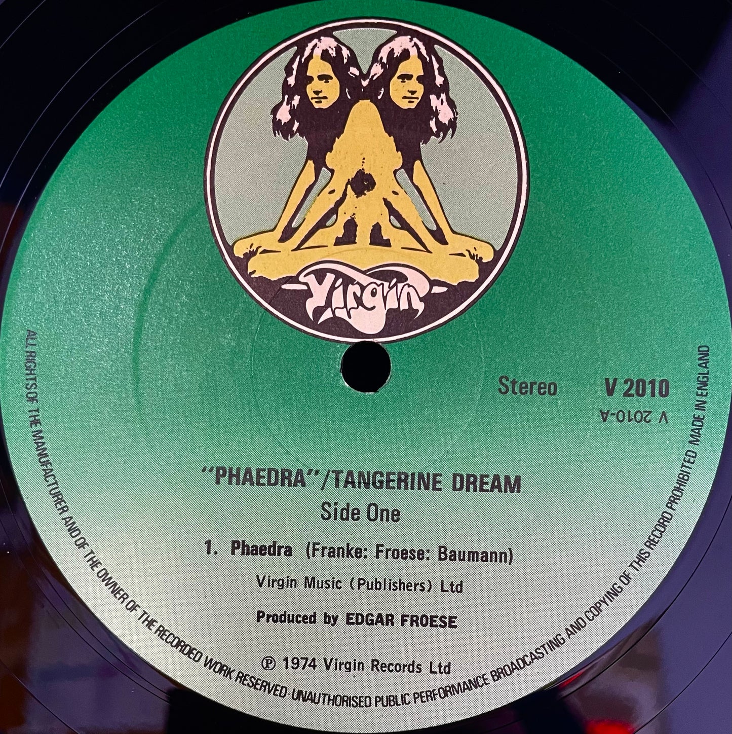 Tangerine Dream – Phaedra - USED Vinyl LP