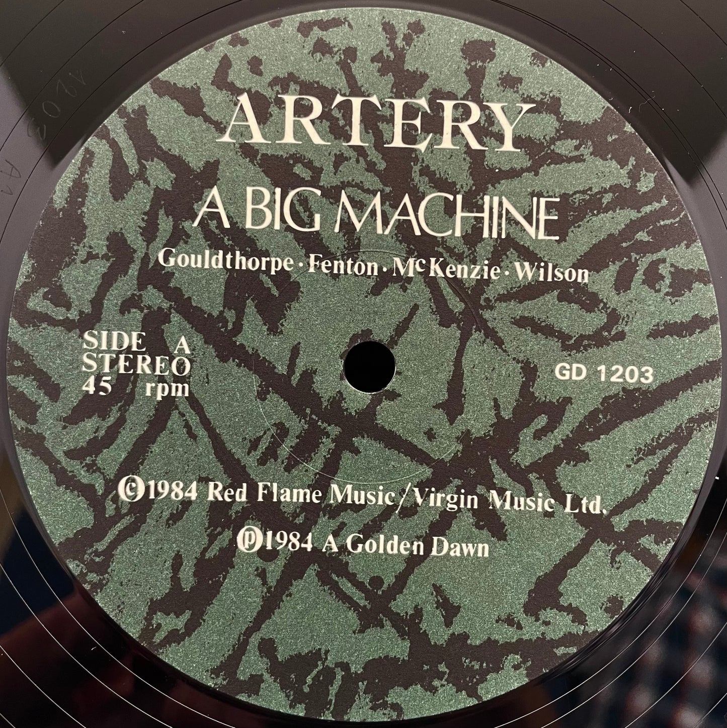 Artery – A Big Machine – gebrauchte 12"-Vinyl-Single