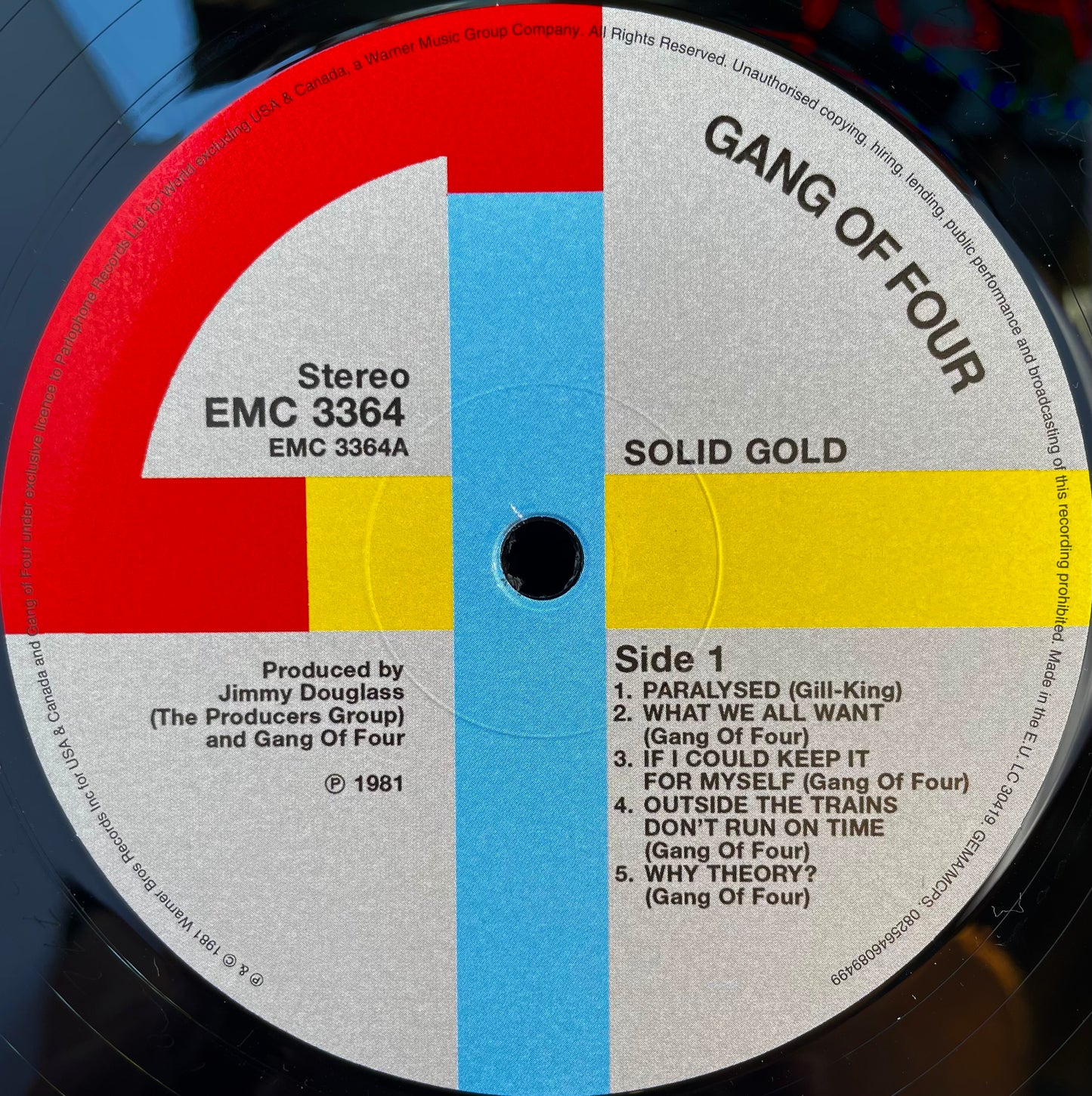 Gang Of Four – Solid Gold - USED Vinyl LP