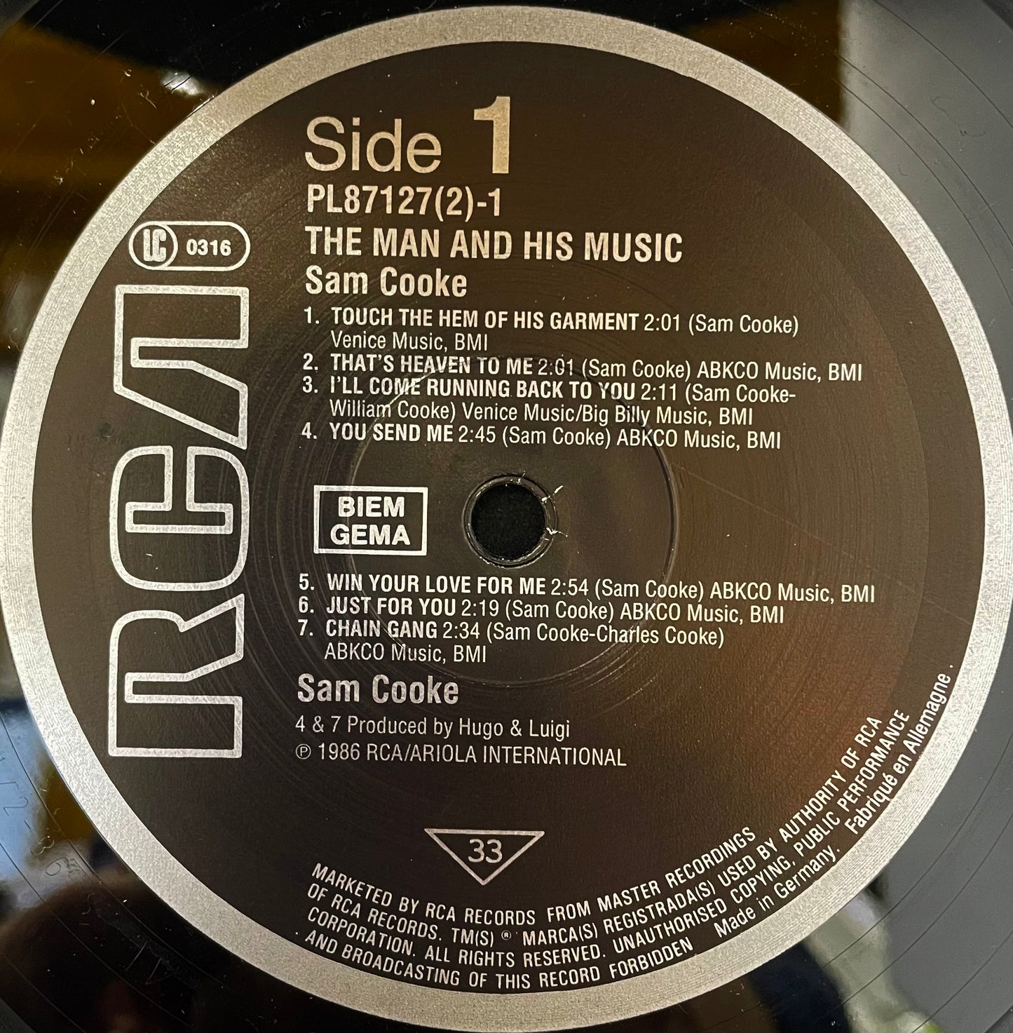 Sam Cooke – The Man And His Music - USED Vinyl 2LP