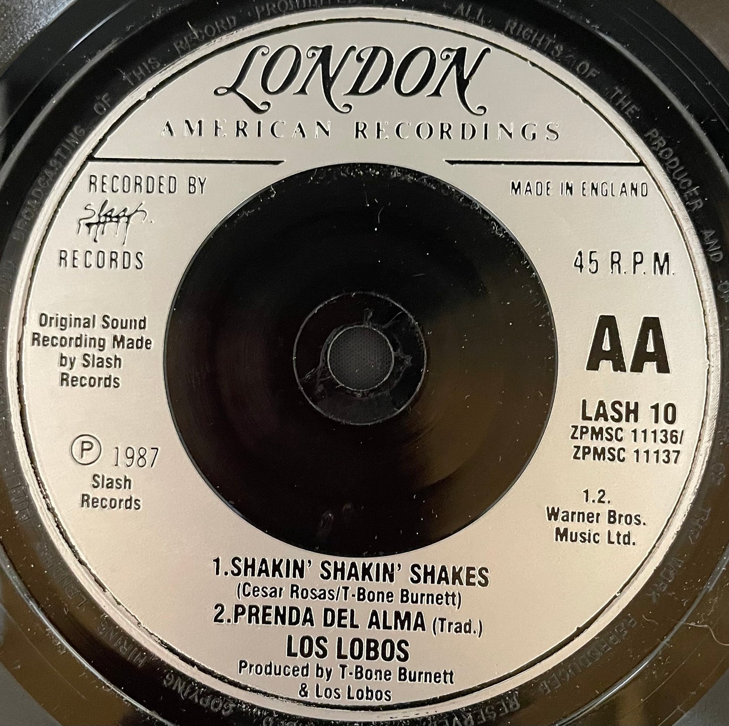 Los Lobos – The Rosa Lee 3 Track EP - USED Vinyl 7" EP