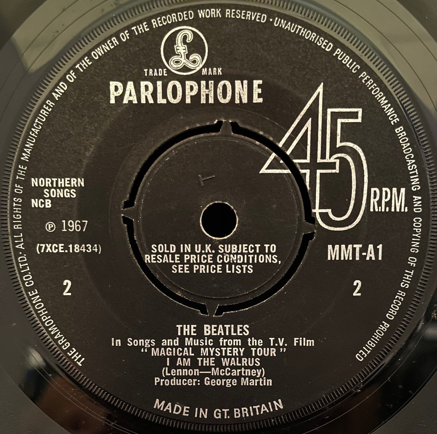 The Beatles – Magical Mystery Tour - USED Vinyl 2 x 7" EP