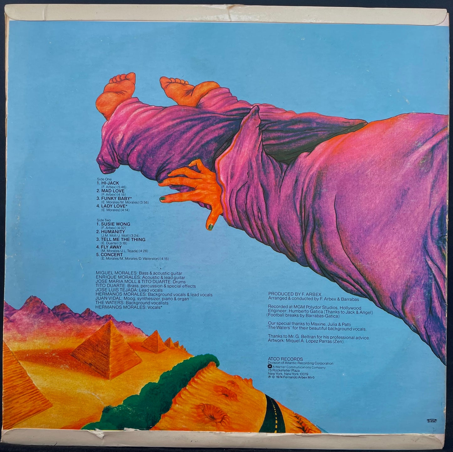 Barrabas – Hi-Jack - USED Vinyl LP