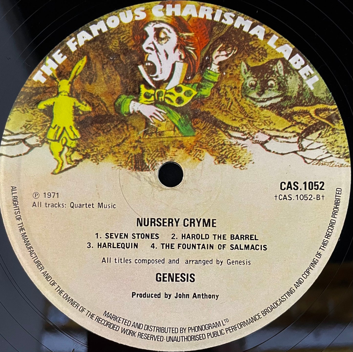 Genesis – Nursery Cryme - USED Vinyl LP