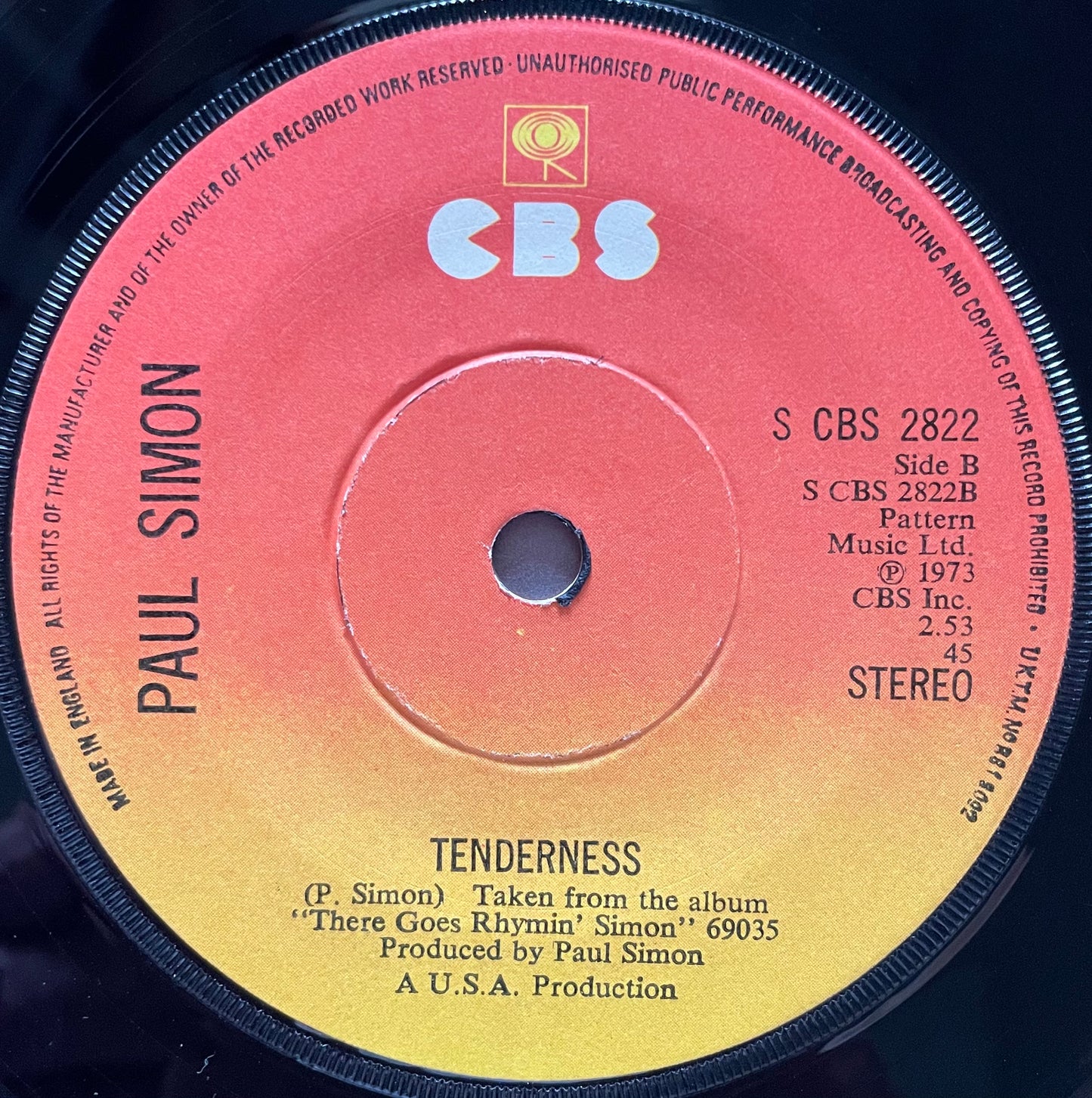 Paul Simon – Something So Right - USED Vinyl 7" Single