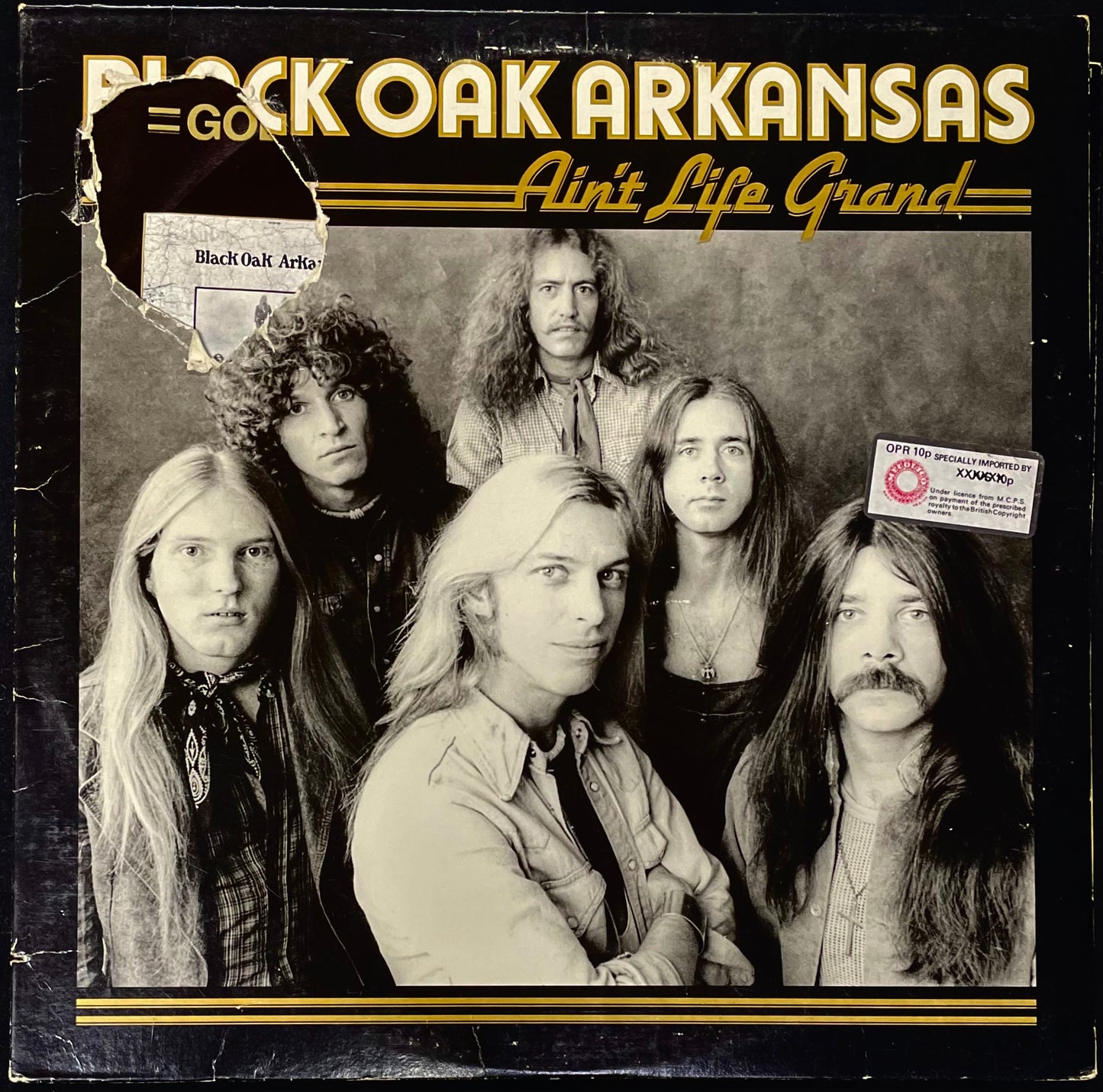 Black Oak Arkansas – Ain't Life Grand - USED Vinyl LP