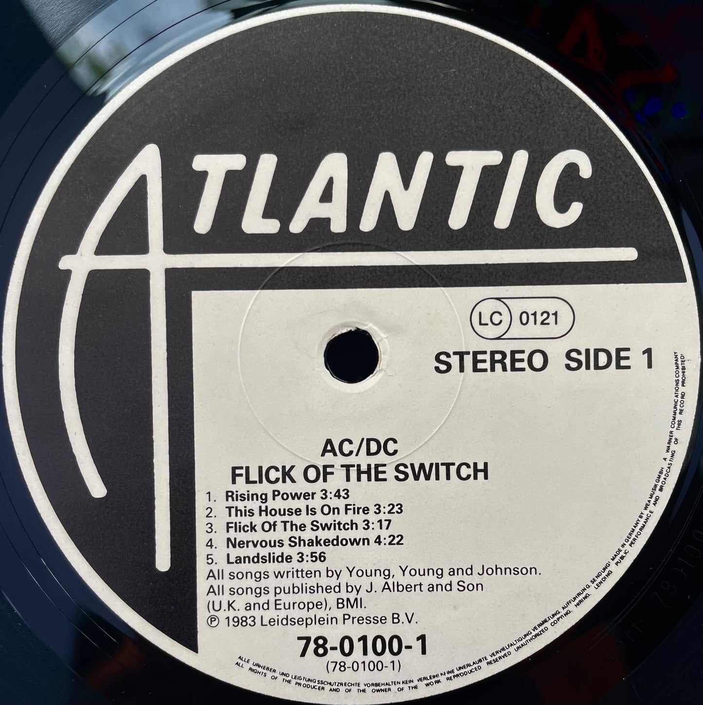 AC/DC – Flick Of The Switch - USED Vinyl LP