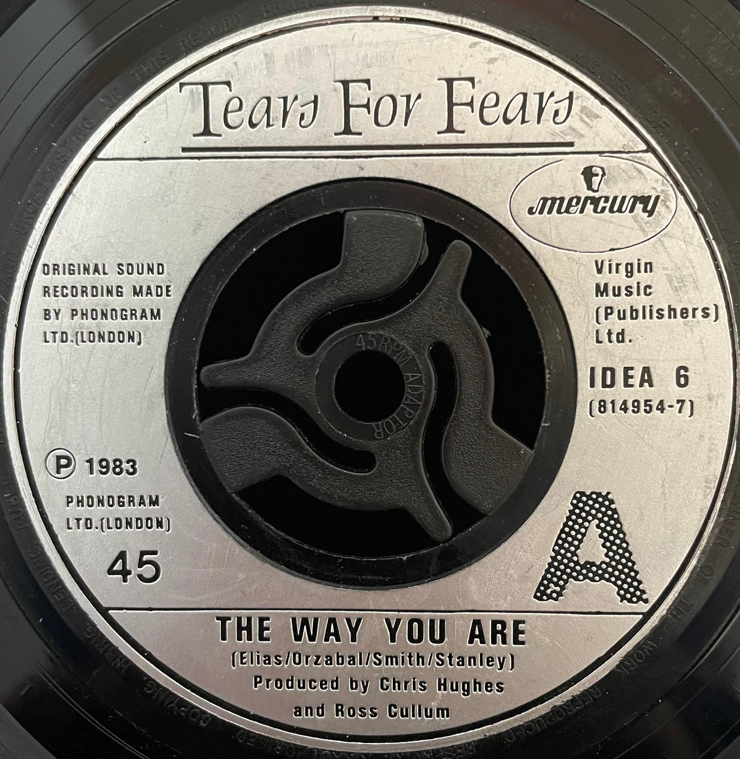 Tears For Fears – The Way You Are – gebrauchte 7"-Vinyl-Single