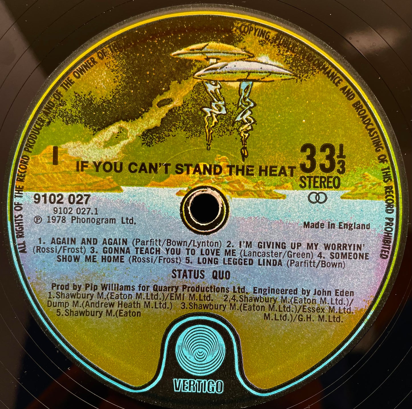 Status Quo – If You Can't Stand The Heat... – GEBRAUCHTE Vinyl-LP