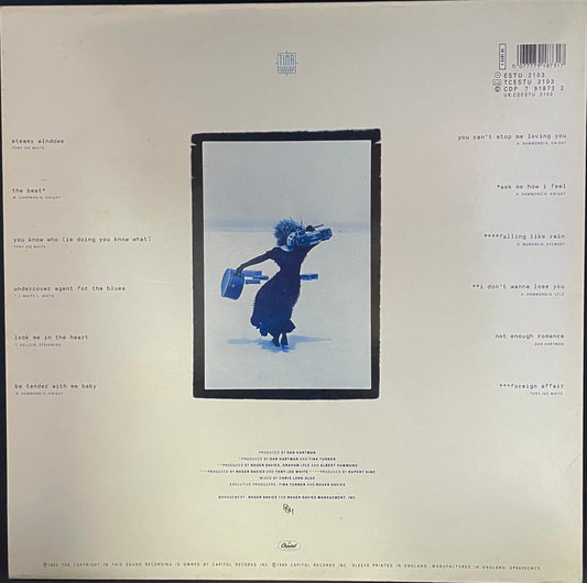 Tina Turner – Foreign Affair - USED Vinyl LP