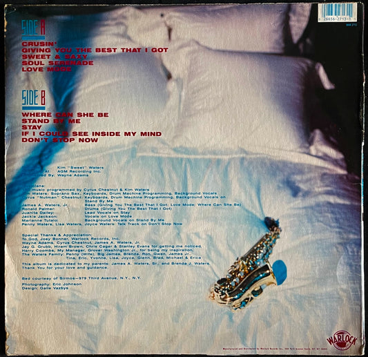 Kim Waters – Sweet & Saxy - USED Vinyl LP