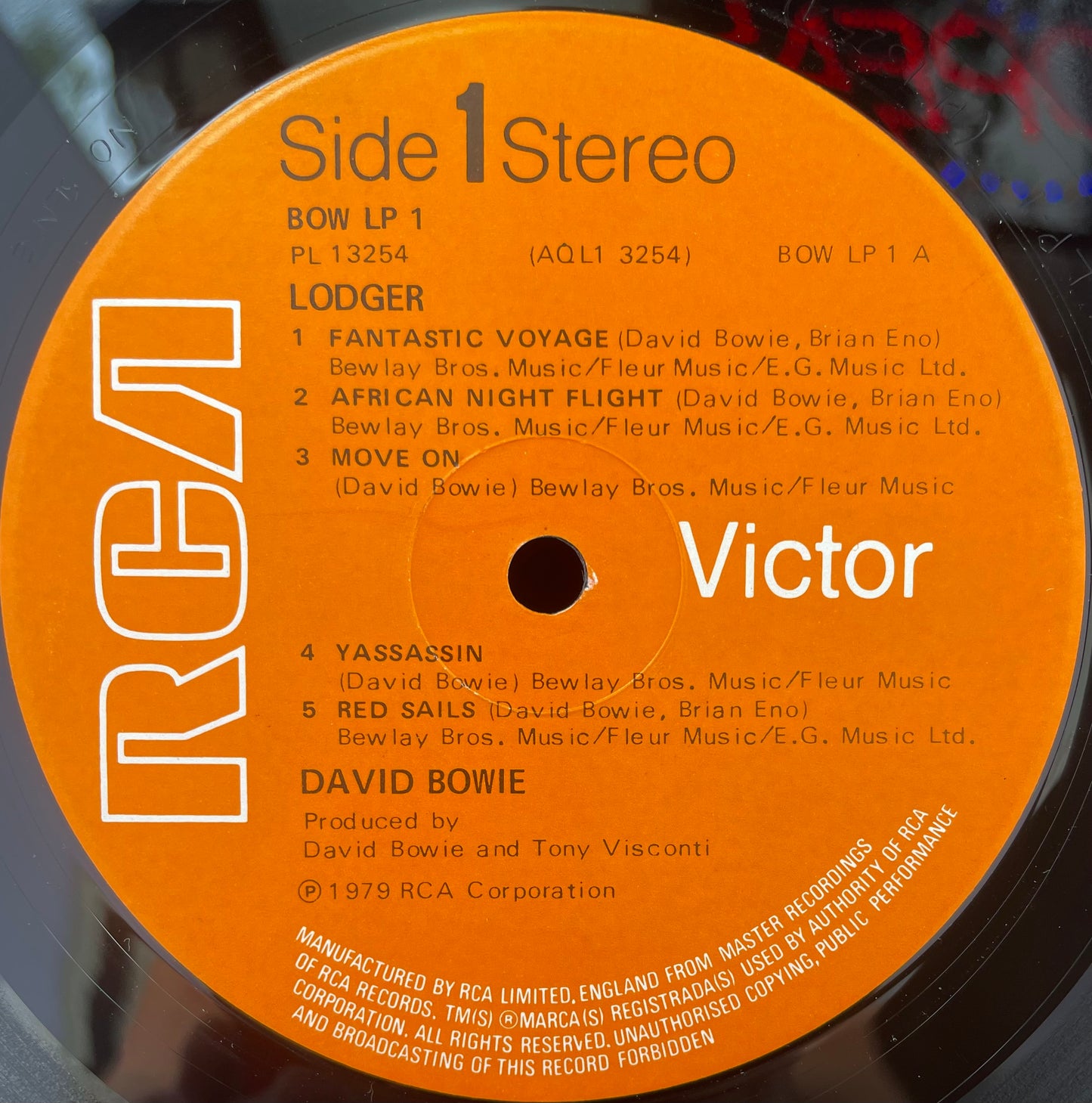 David Bowie – Lodger - USED Vinyl LP