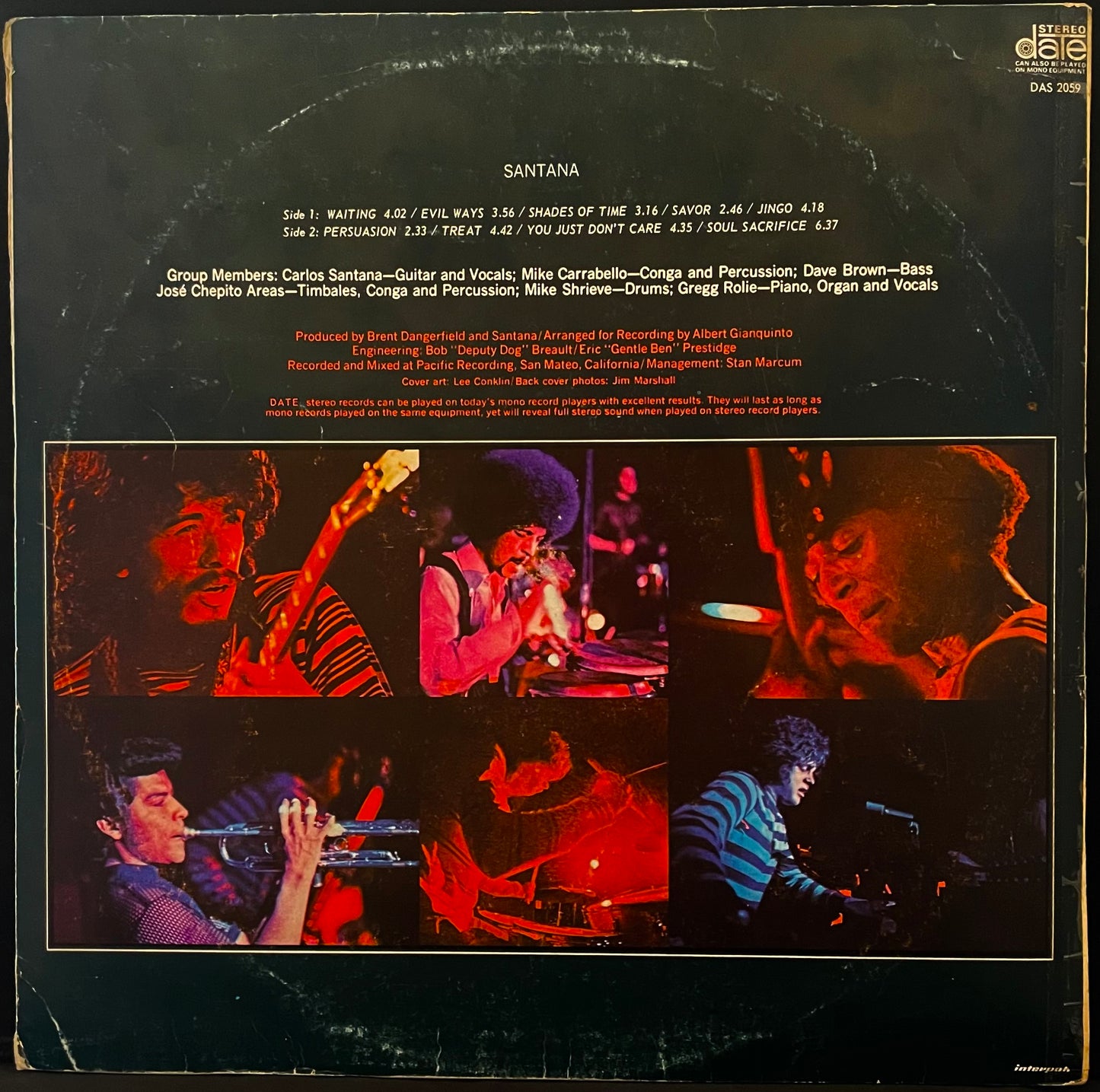 Santana – Santana - USED Vinyl LP
